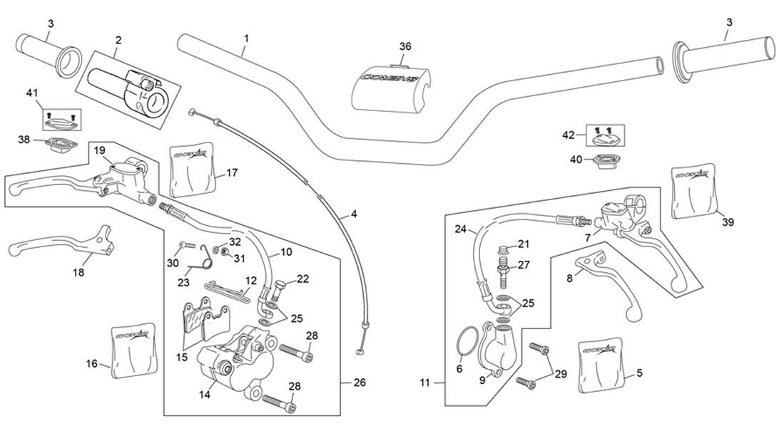 Picture of 09 - HANDLEBAR