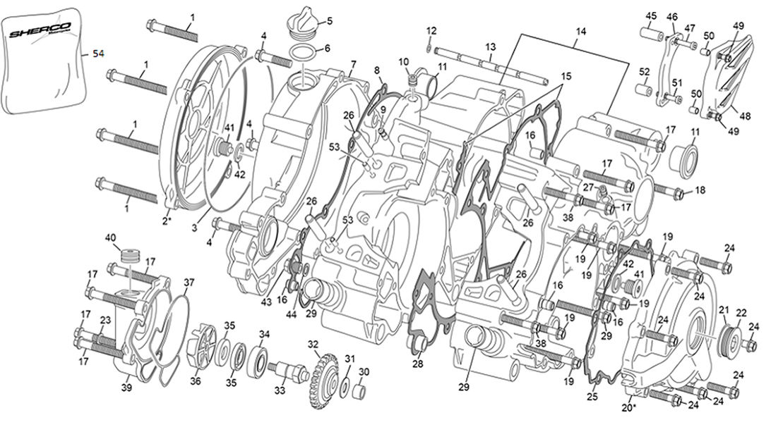 Picture of 18 - CRANKCASE ASSEMBLY