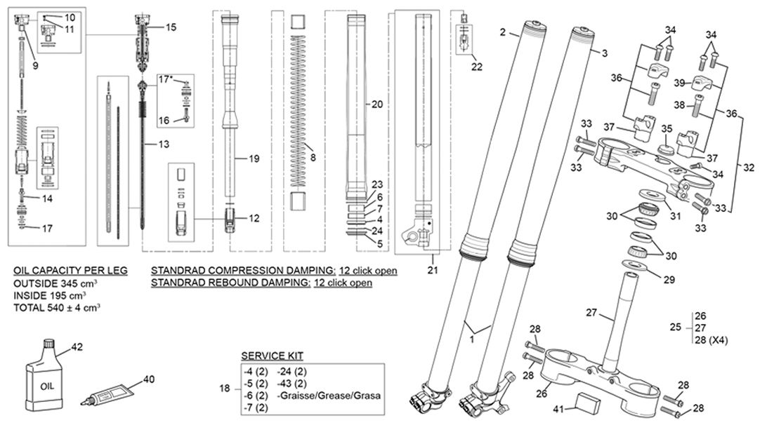 Picture of 02 - FORK KAYABA