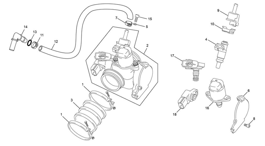 Picture of 24 - INJECTOR BODY
