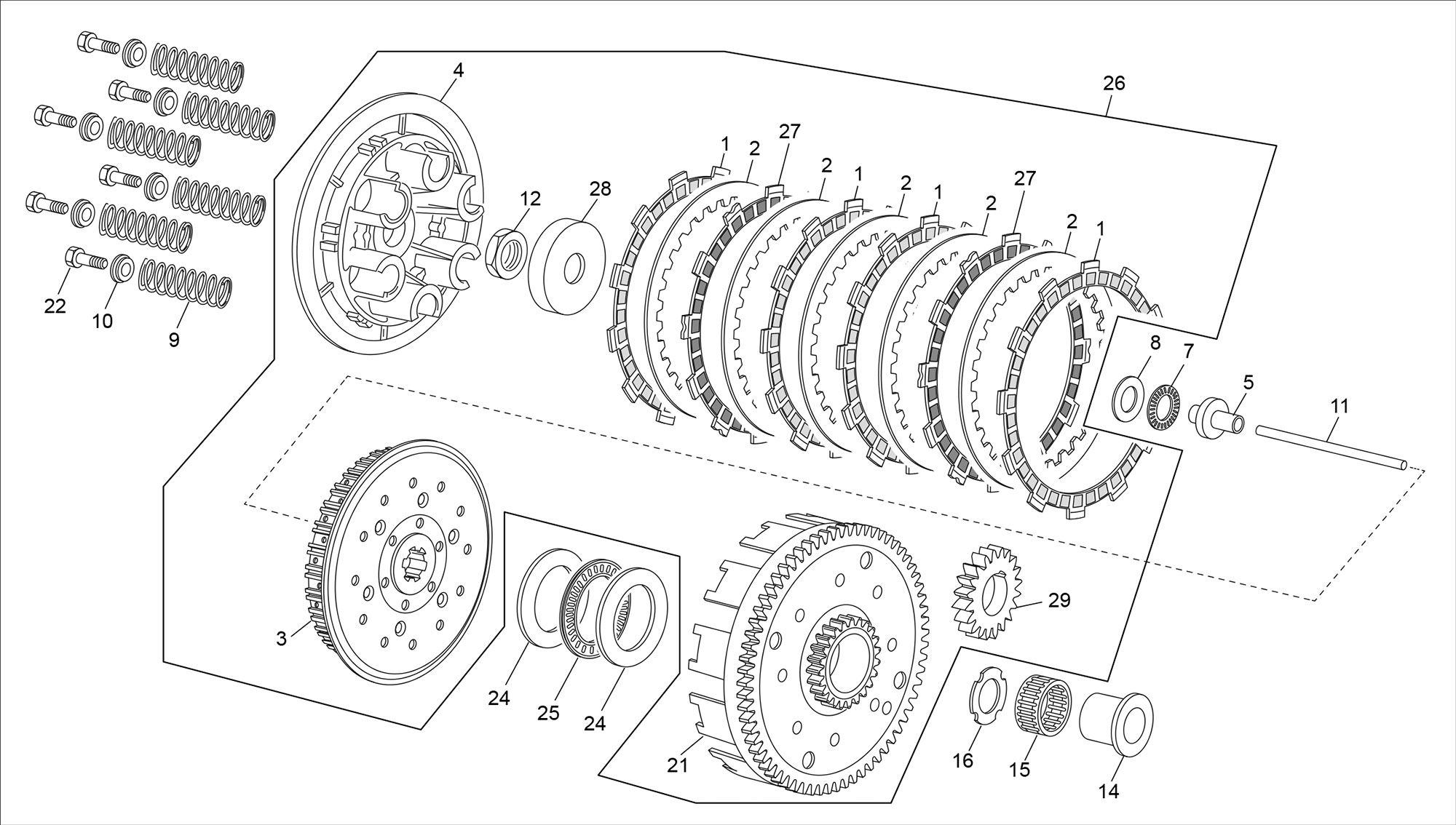Picture of 16 - CLUTCH