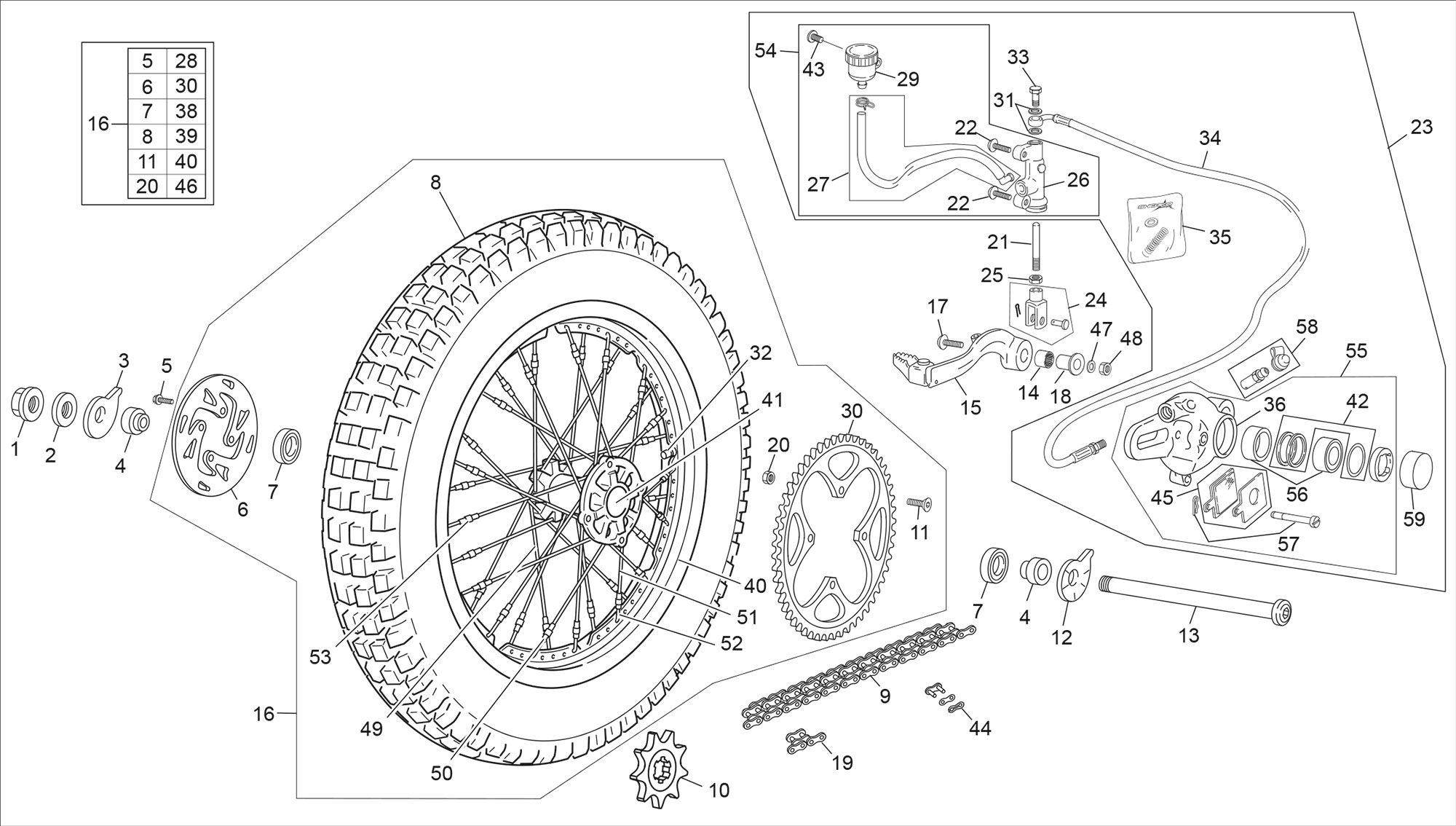 Picture of 08 - REAR WHEEL
