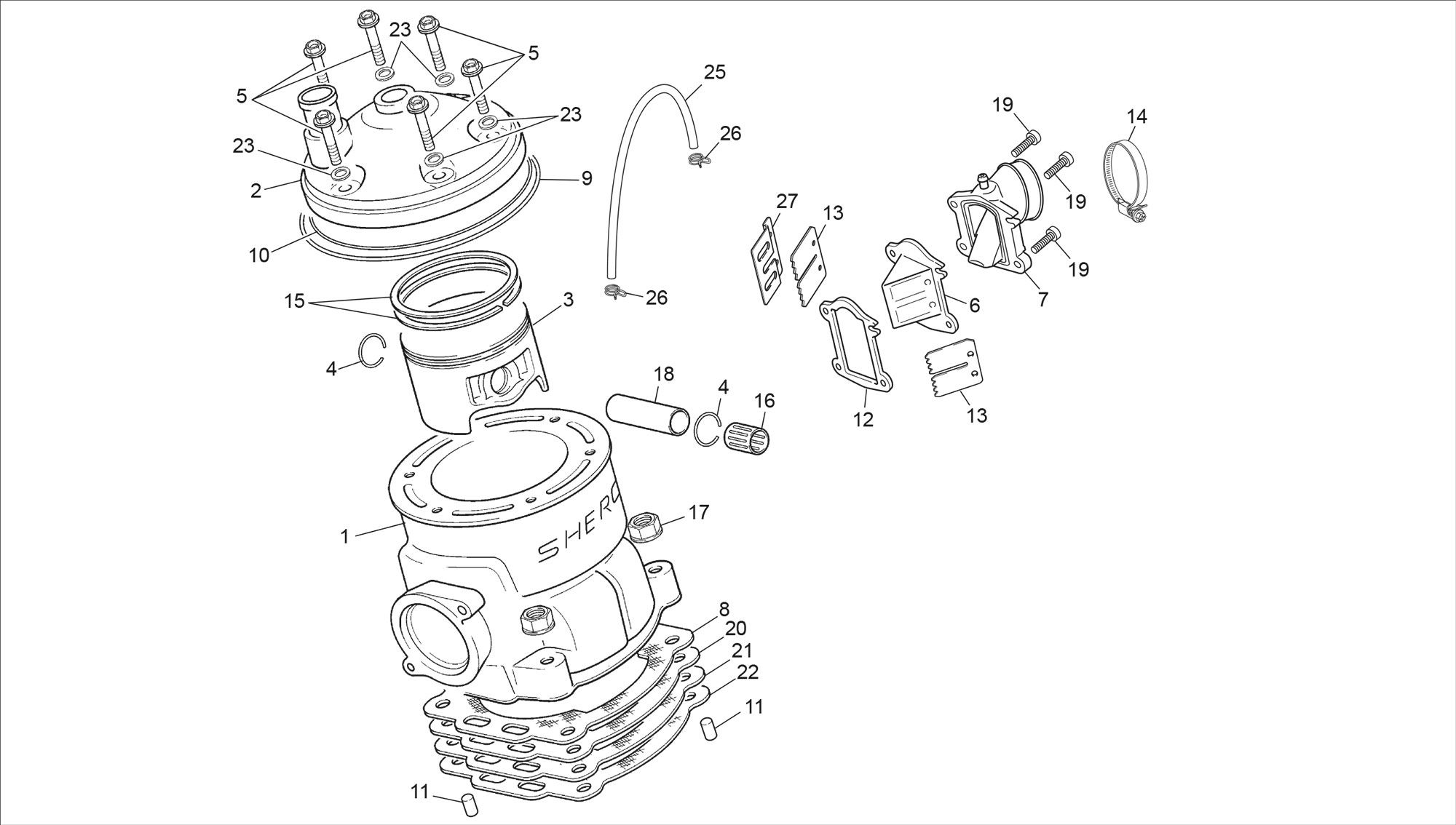 Picture of 18 - CYLINDER