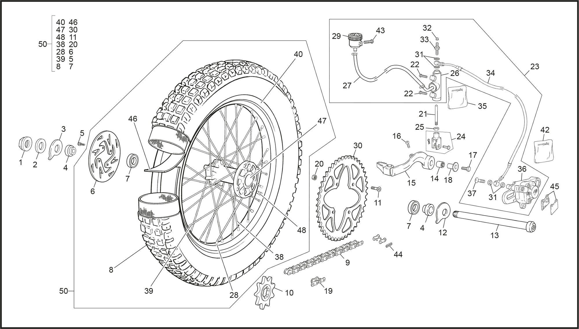 Picture of 08 - REAR WHEEL