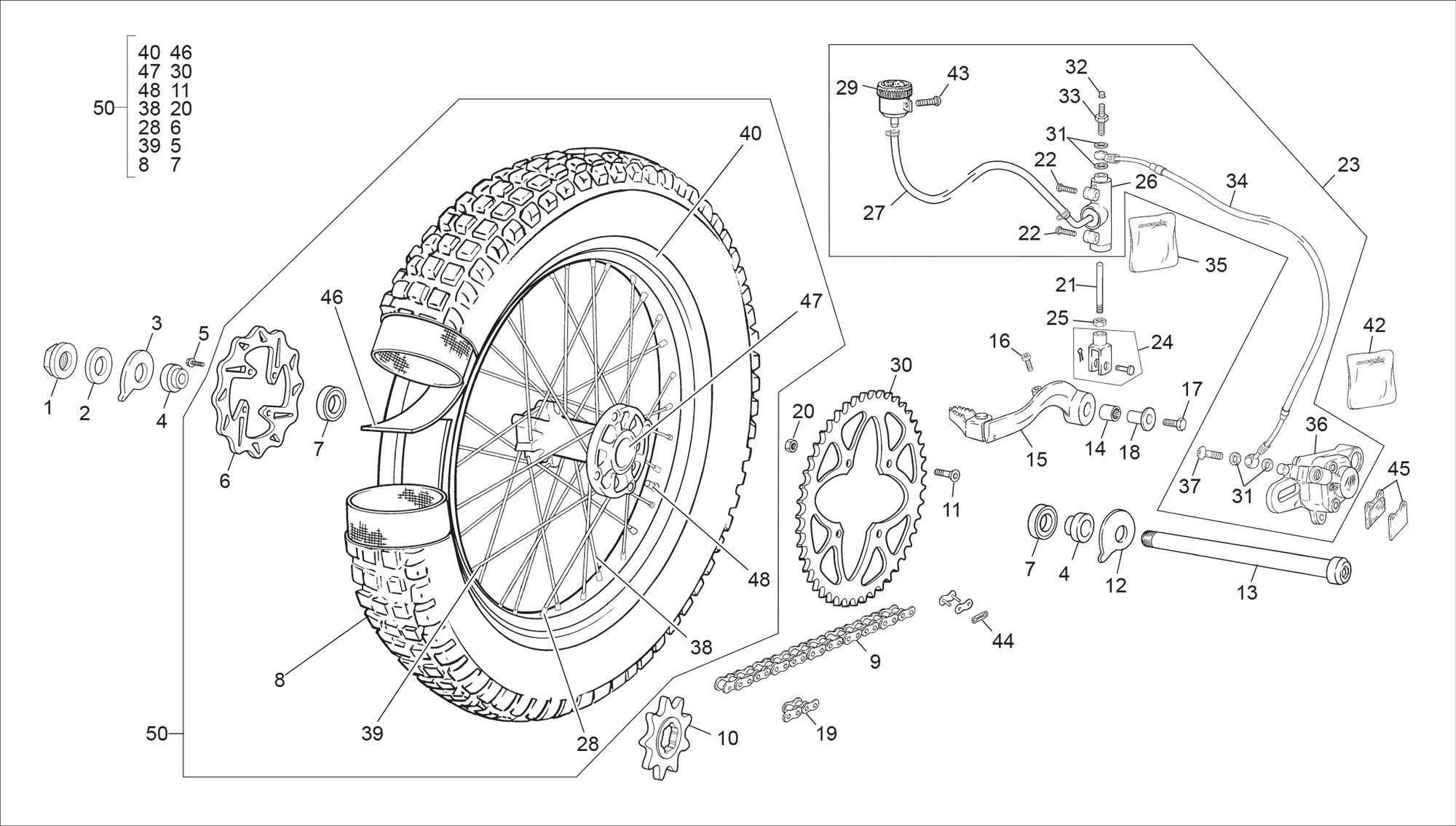 Picture of 08 - REAR WHEEL
