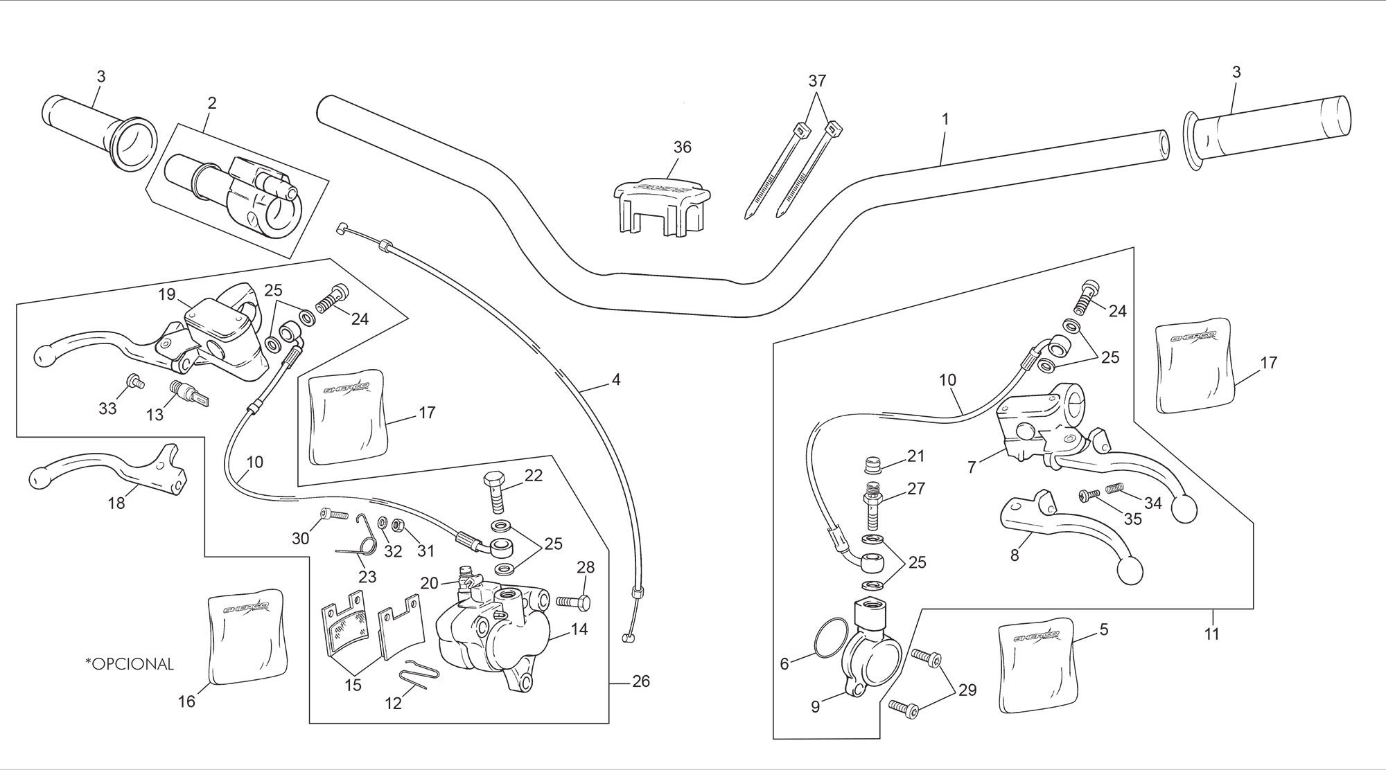 Picture of 09 - HANDLEBAR