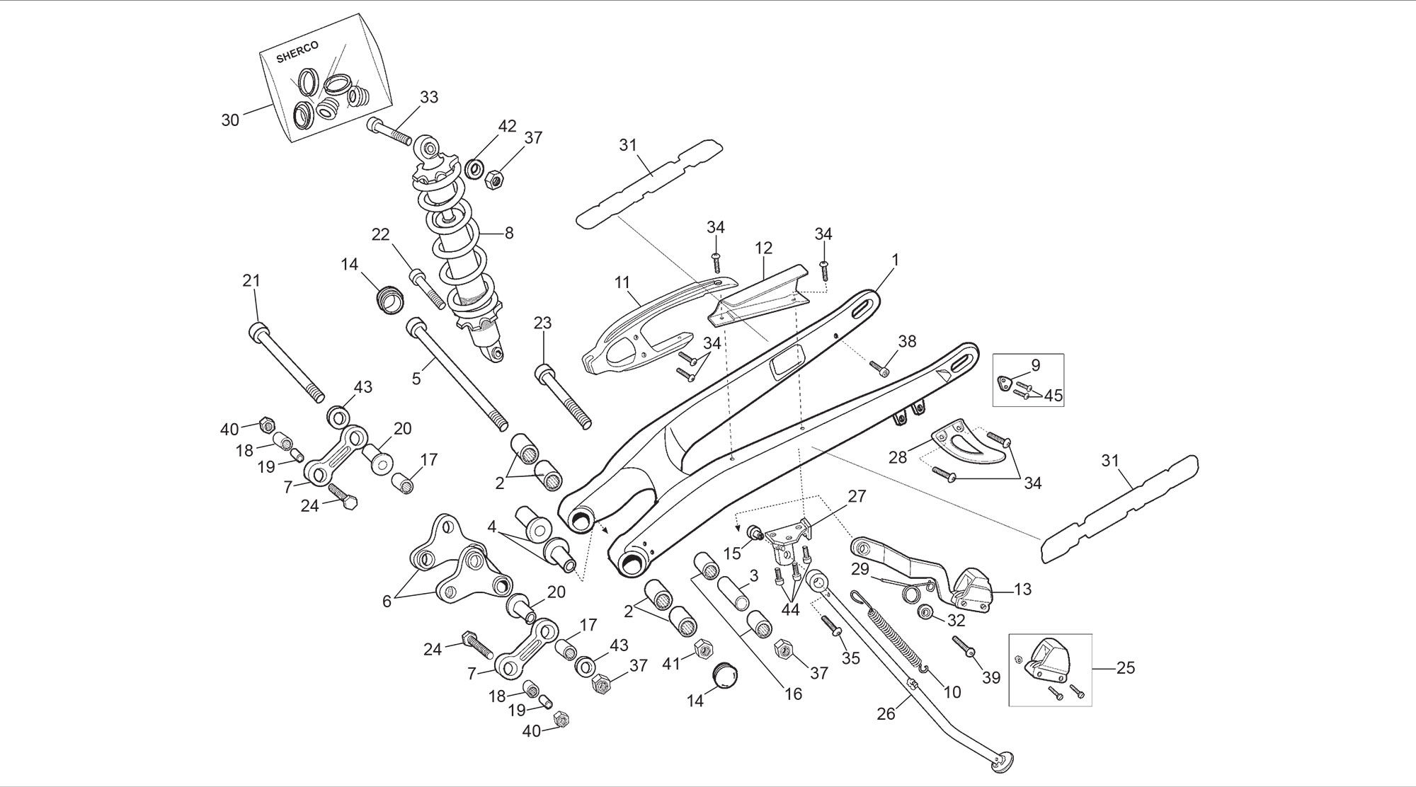Picture of 05 - SWINGARM