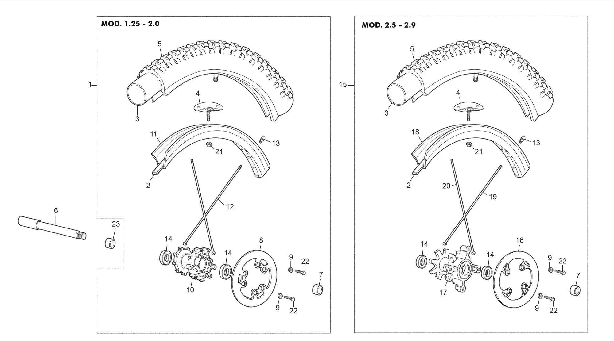Picture of 06 - FRONT WHEEL