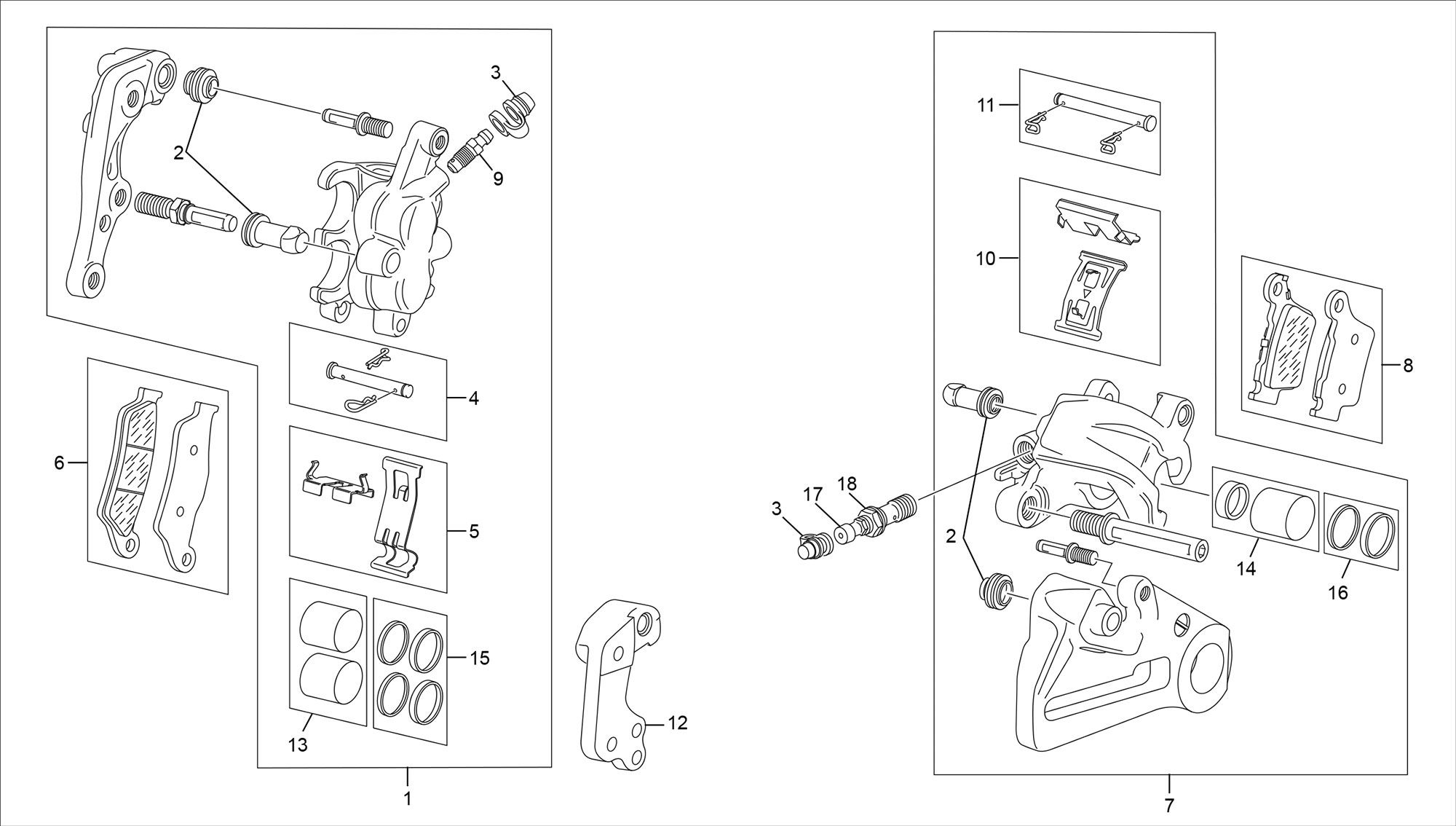 Picture of 06 - FRONT REAR CALIPER