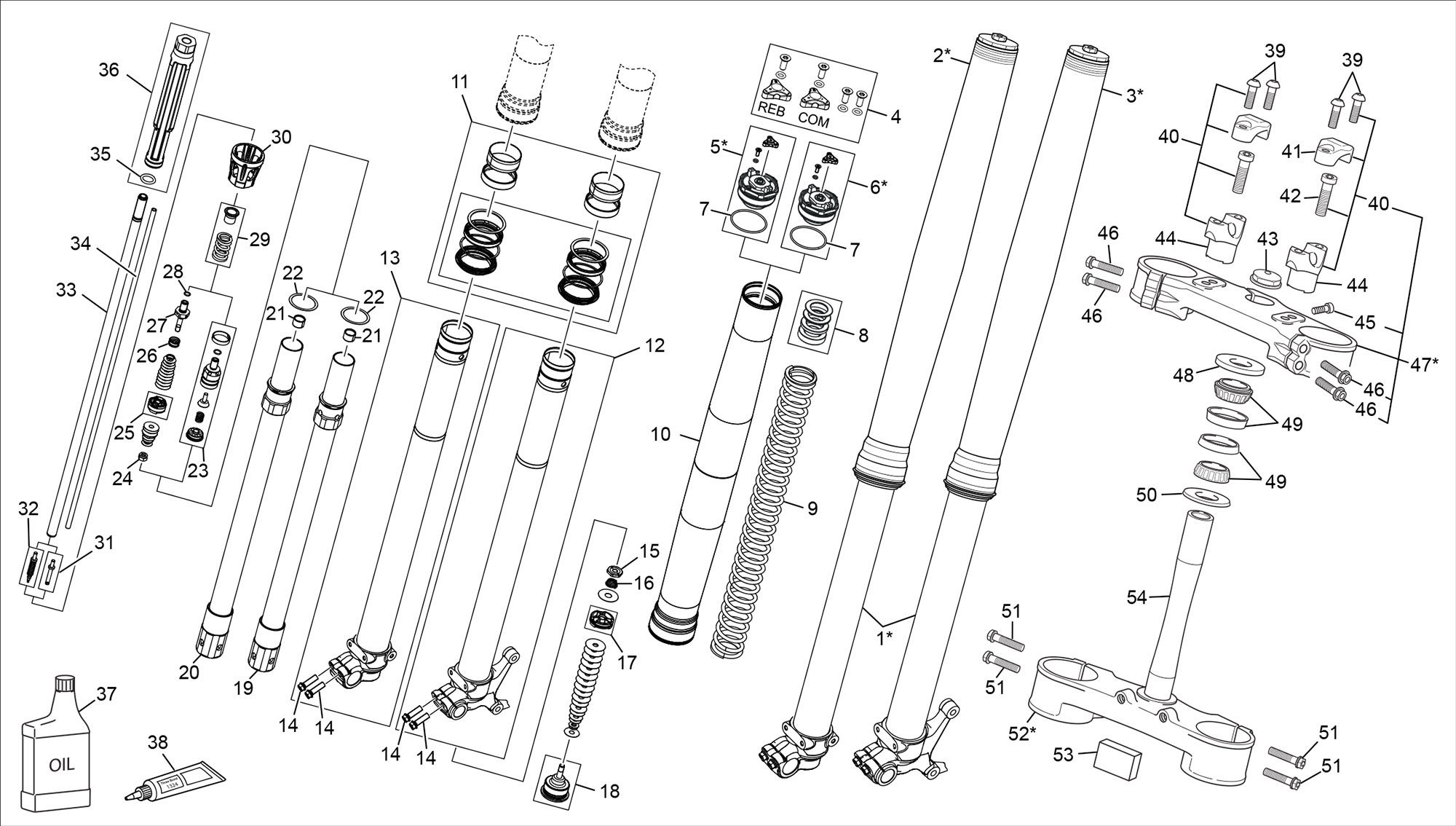 Picture of 02 - FORK - WP XPLOR