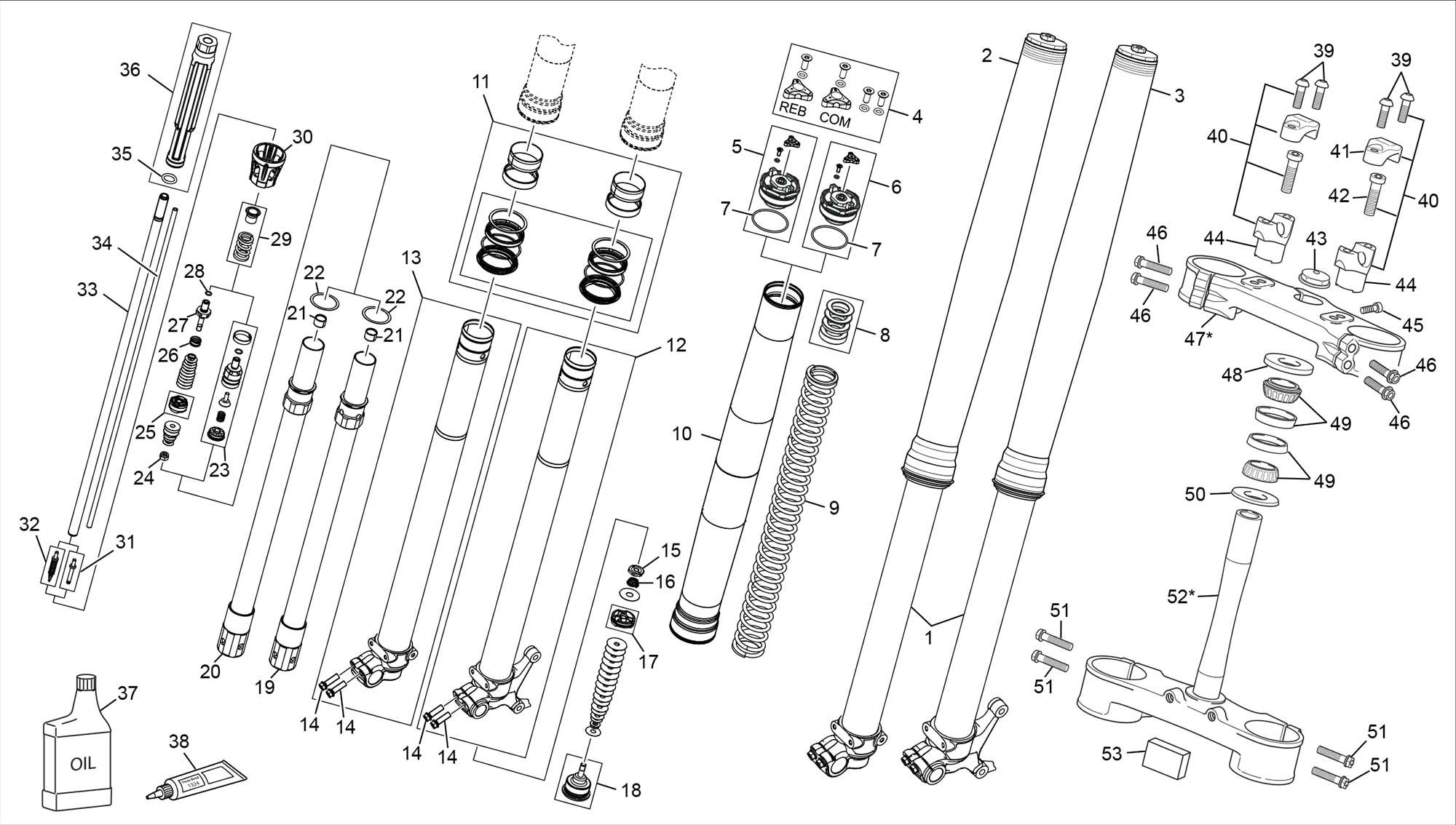 Picture of 03 - FORK - WP XPLOR