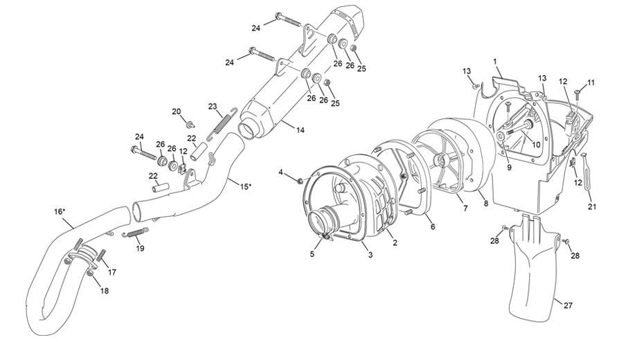 Picture of 06 - AIR FILTER BOX - EXHAUST SYSTEM