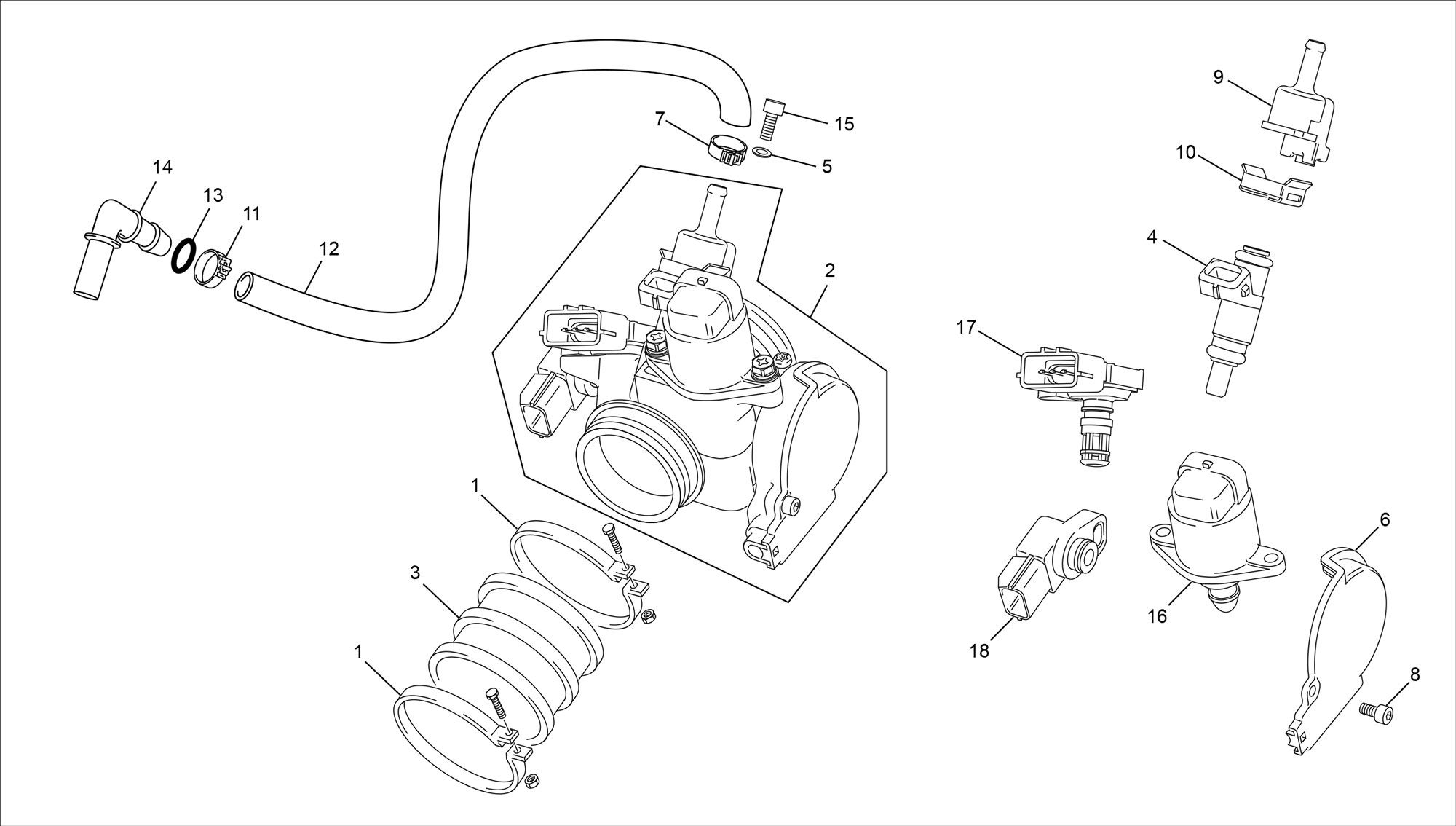 Picture of 25 - INJECTOR BODY