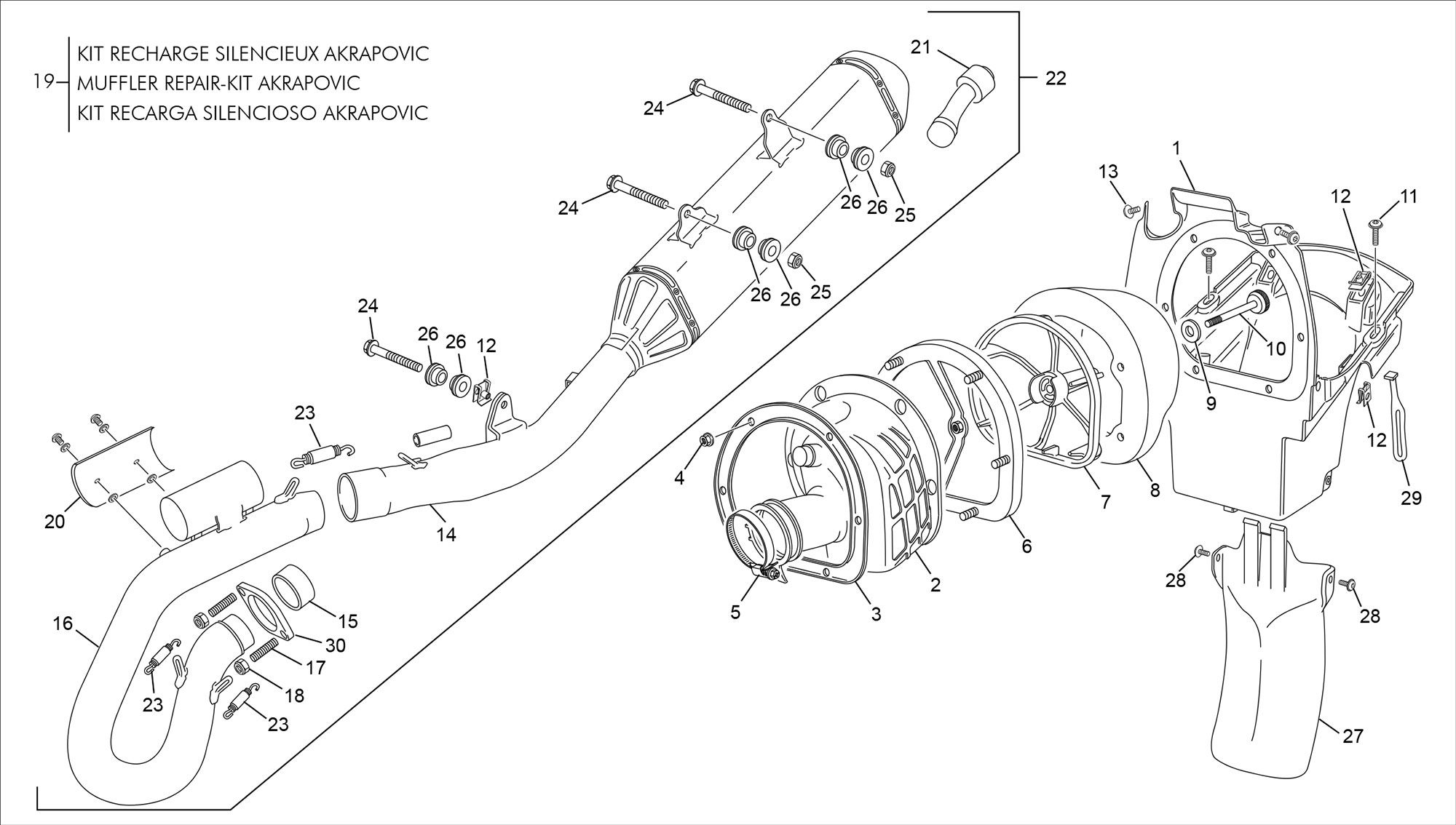 Picture of 06 - AIR FILTER BOX - EXHAUST SYSTEM