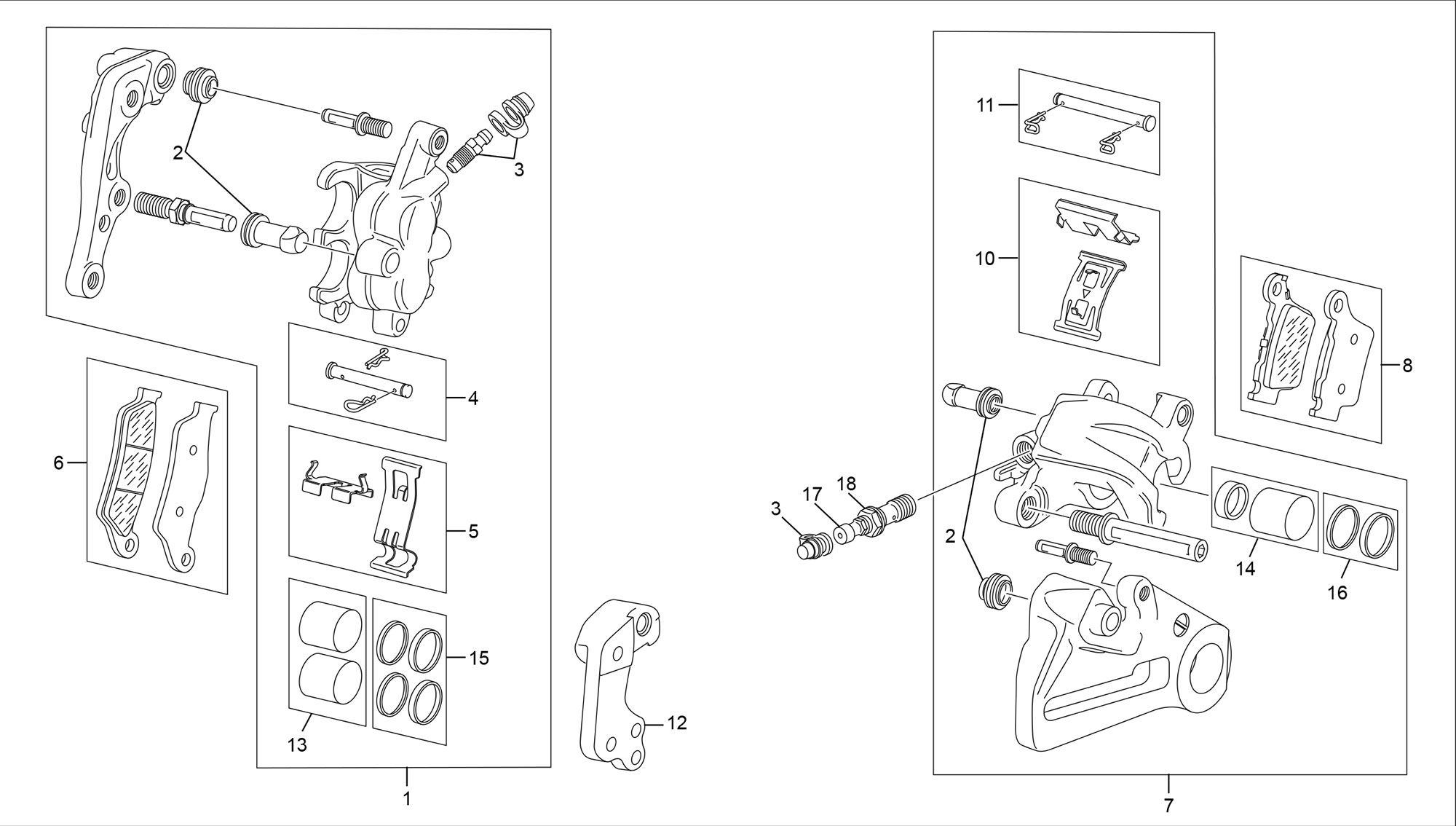 Picture of 06 - FRONT REAR CALIPER