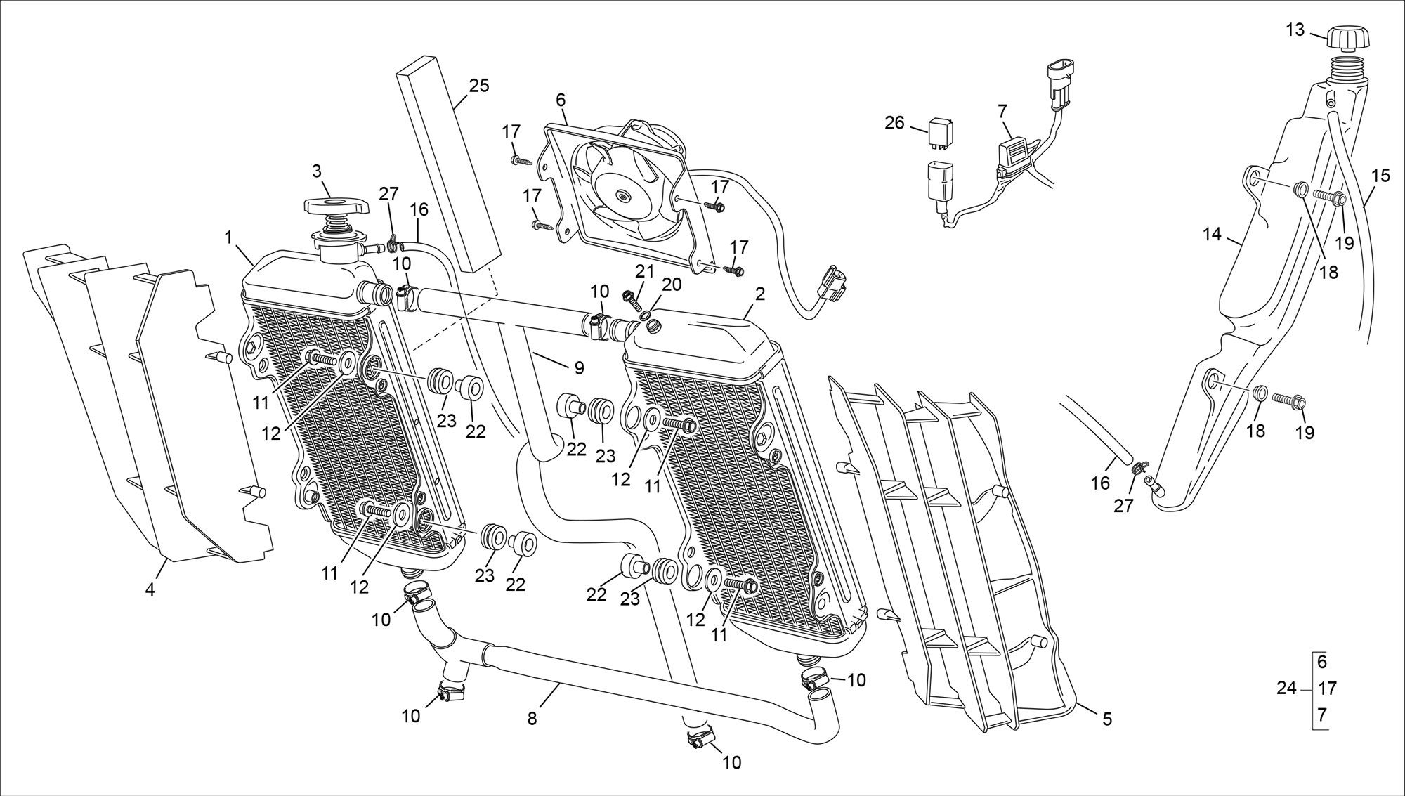 Picture of 09 - RADIATOR