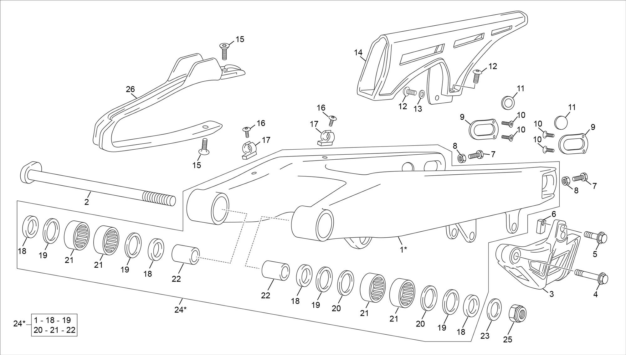 Picture of 04 - SWINGARM