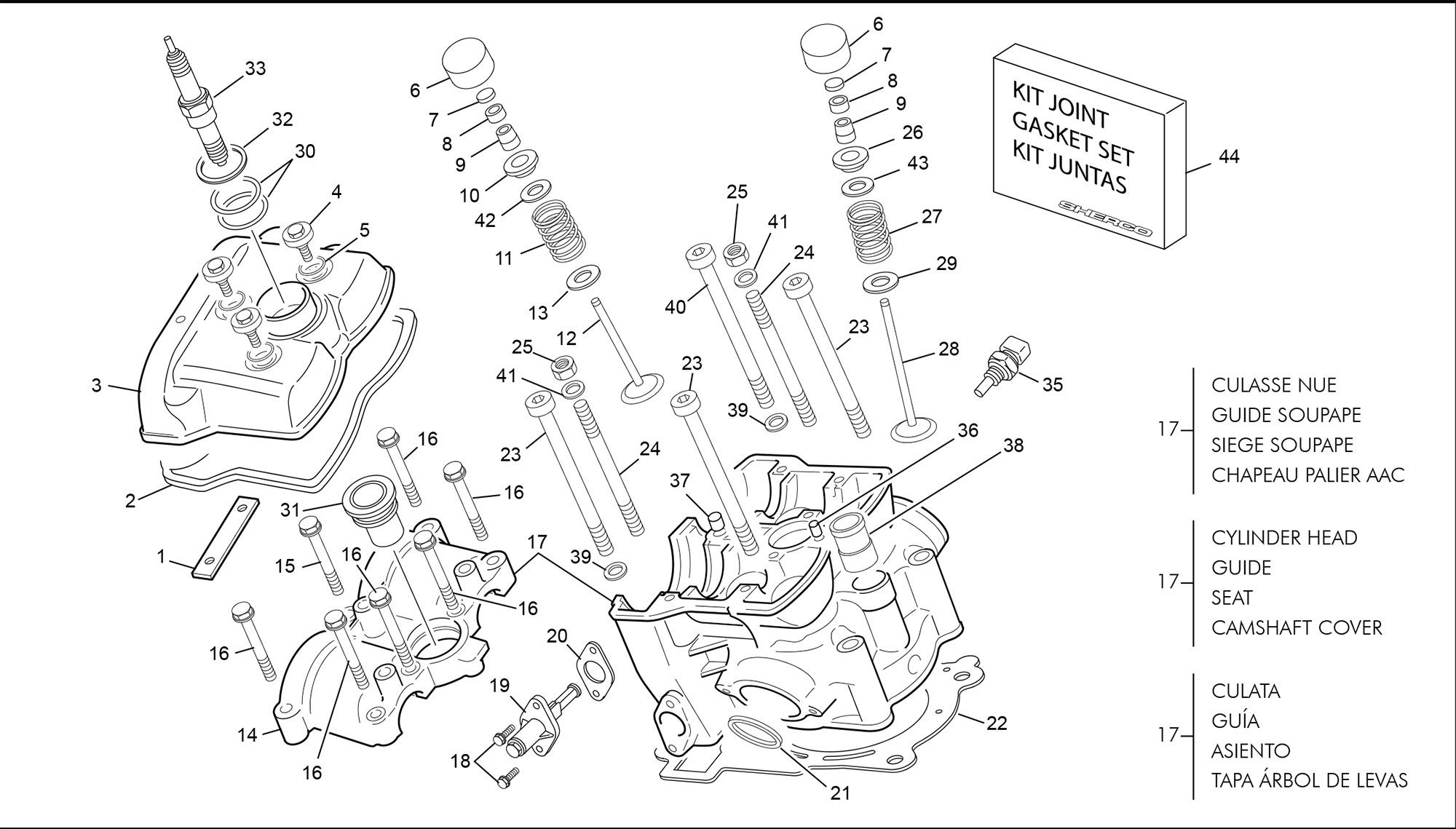 Picture of 23 - CYLINDER HEAD