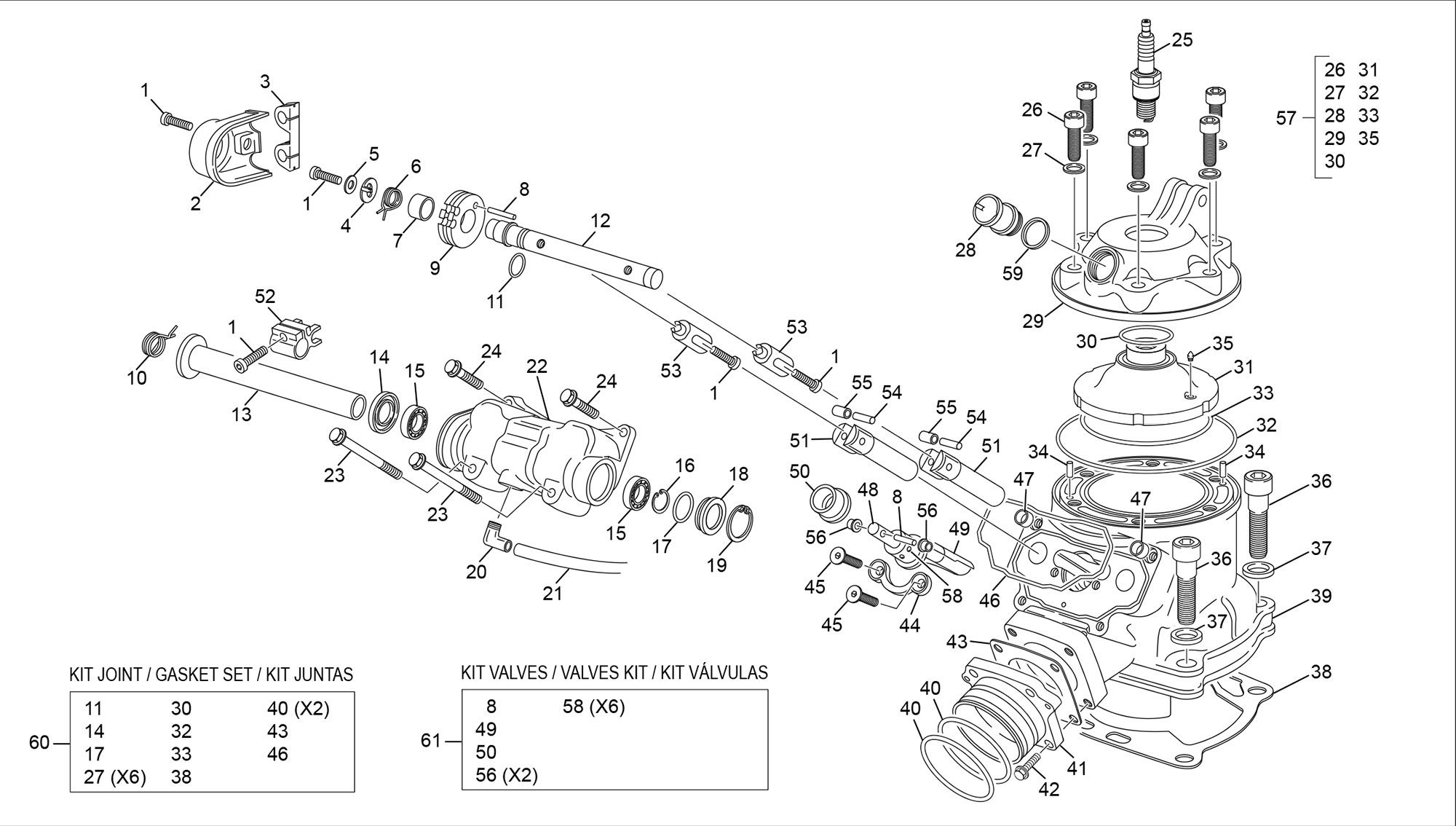 Picture of 23 - CYLINDER - CYLINDER HEAD