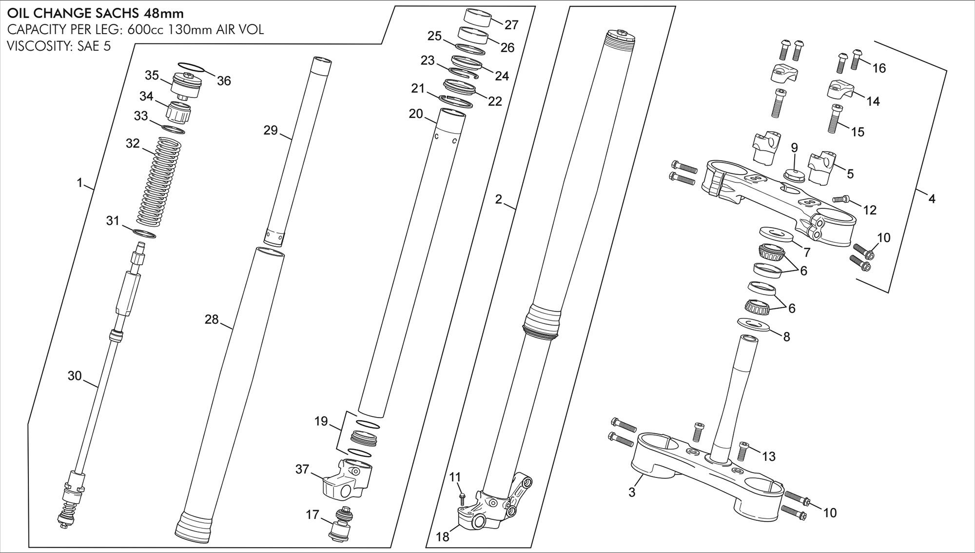 Picture of 02 - FORK - SACHS