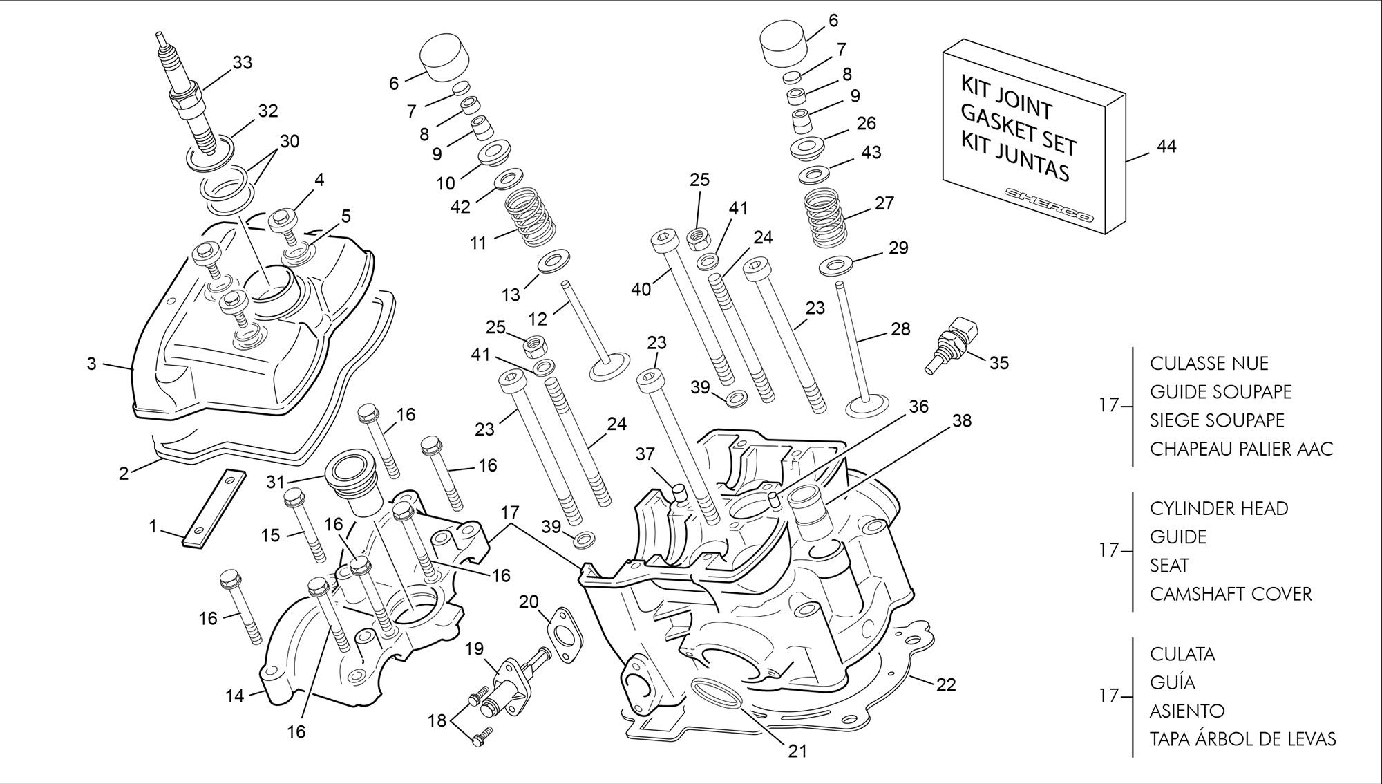 Picture of 25 - CYLINDER HEAD