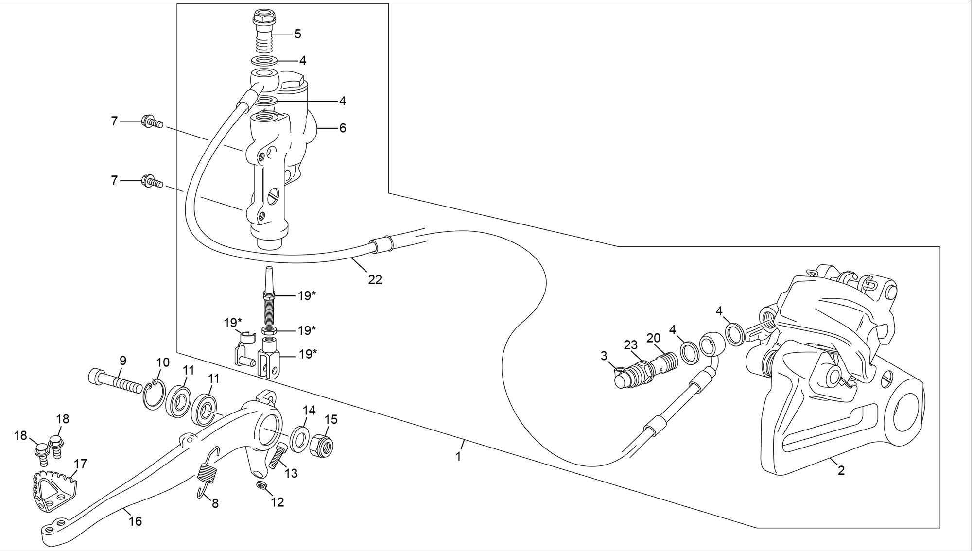 Picture of 04 - REAR BRAKE