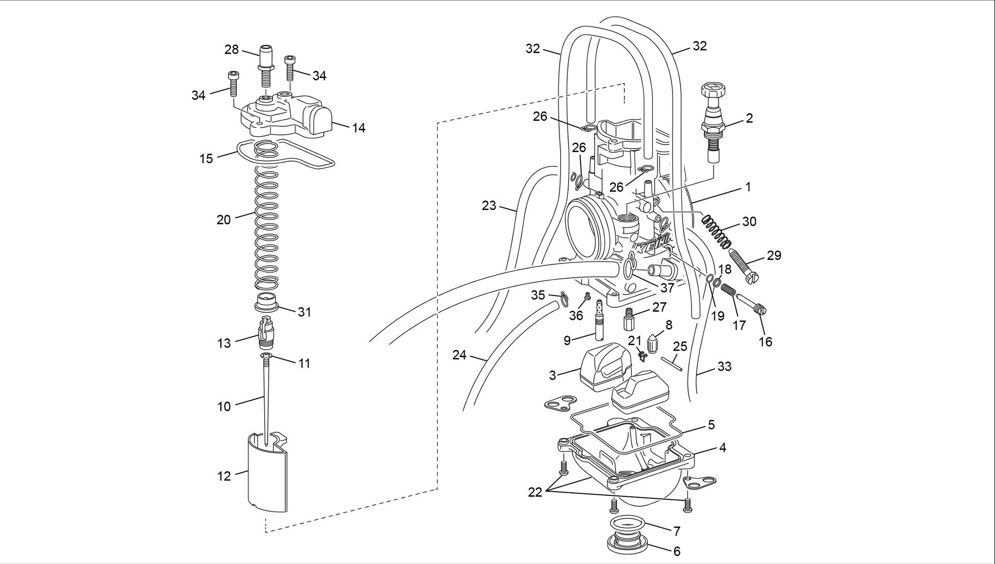 Picture of 25 - CARBURETOR