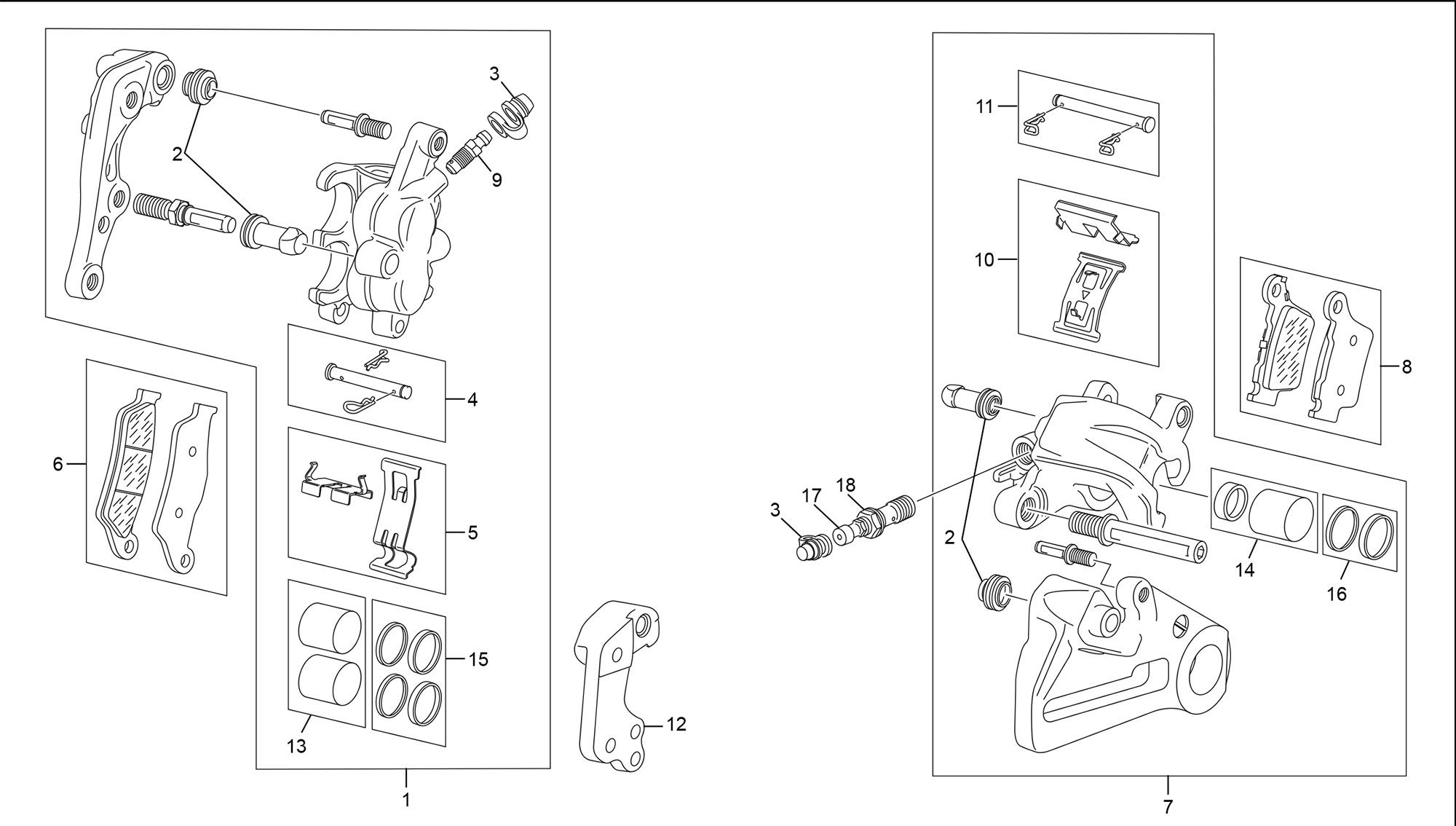 Picture of 07 - FRONT REAR CALIPER