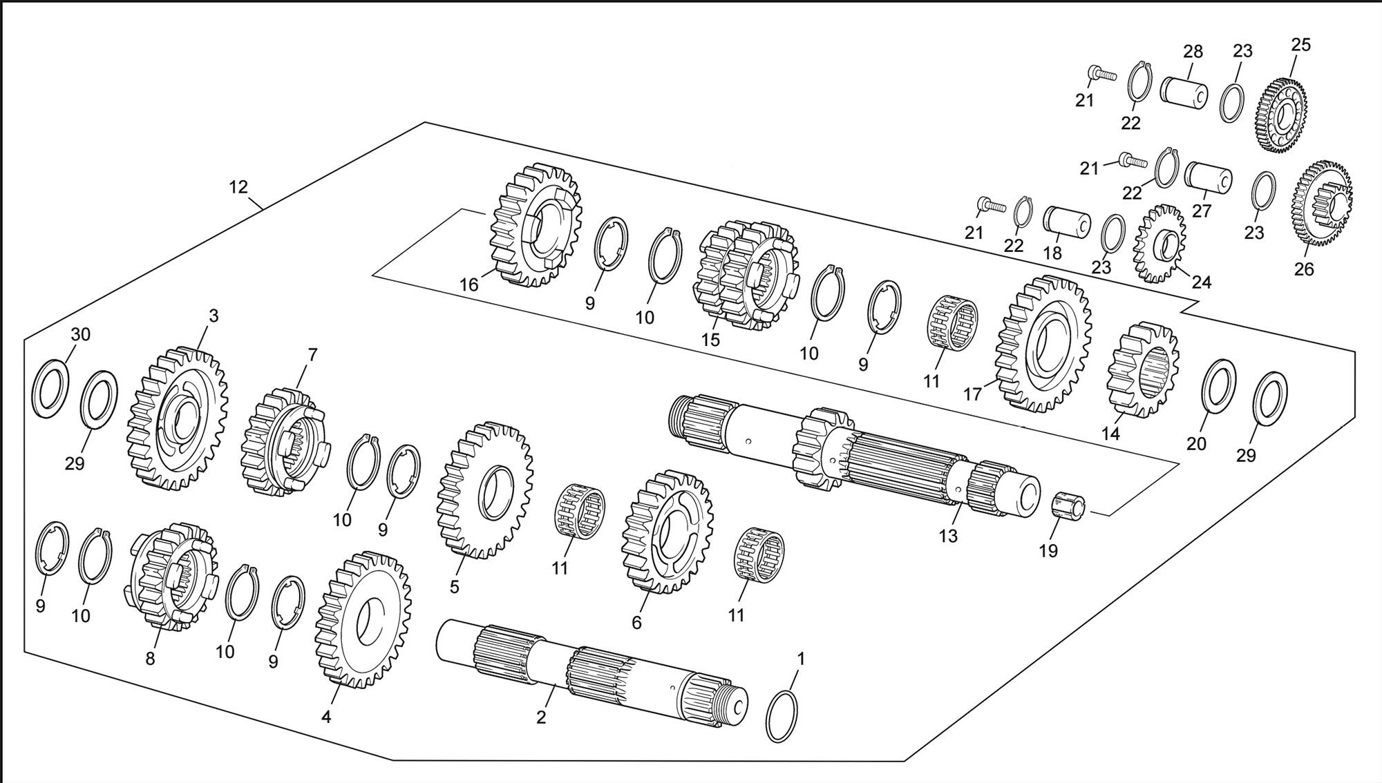 Picture of 16 - GEAR SET