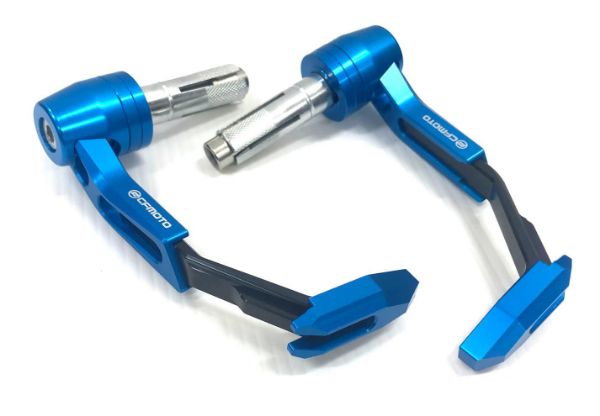 Picture of 6KM0-801800-0E800 - 250NK LEVER PROTECTORS (BAR ENDS) - BLUE