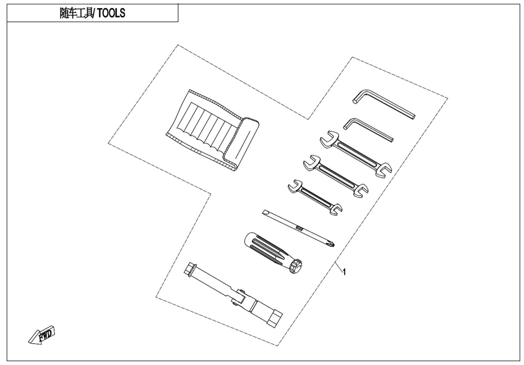 Picture of F20 - TOOLS