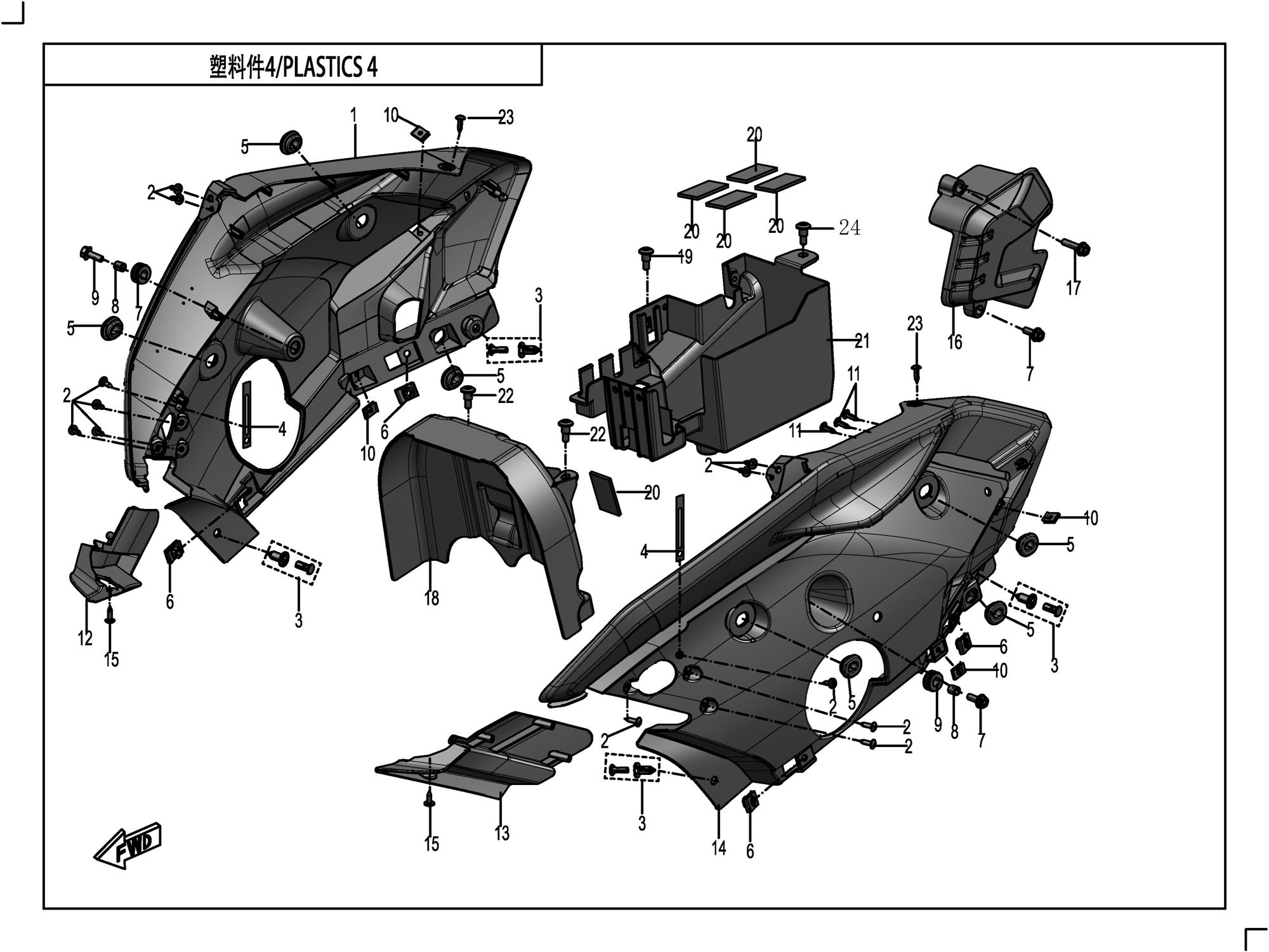 Picture of F04-4  - PLASTICS 4