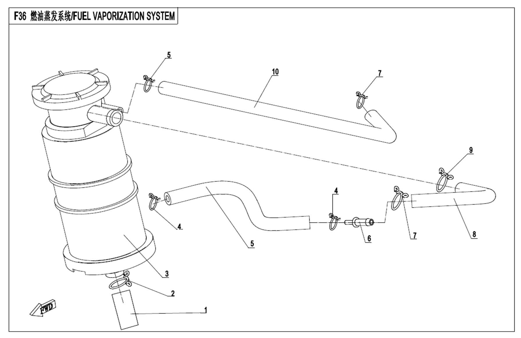 Picture of F36 - FUEL VAPORIZATION SYSTEM