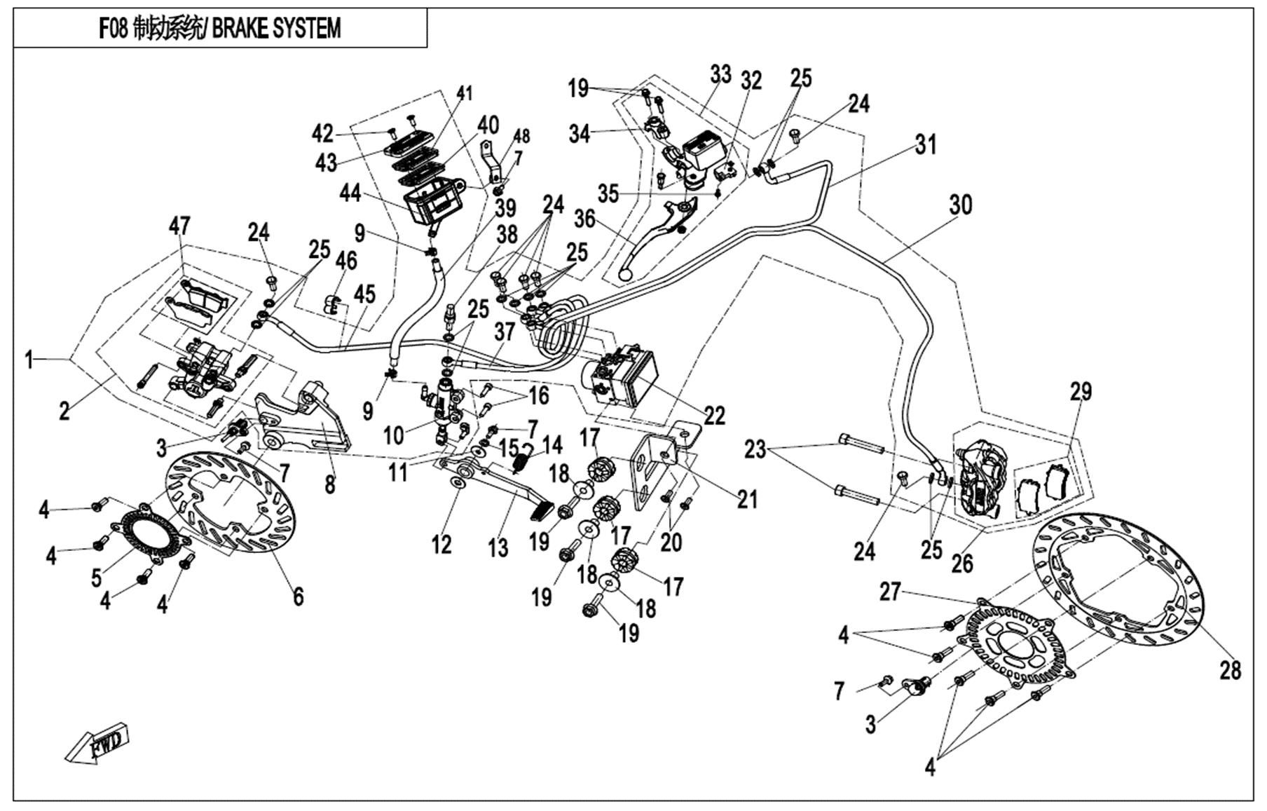 Picture of F08 - BRAKE SYSTEM