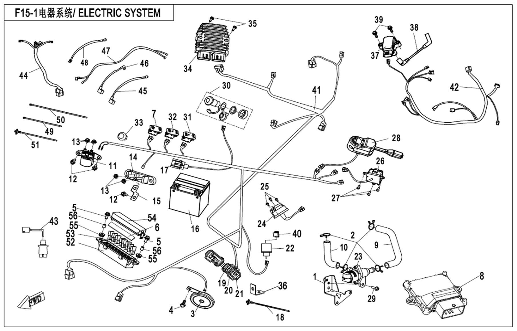 Picture of F15-1 - ELECTRIC SYSTEM