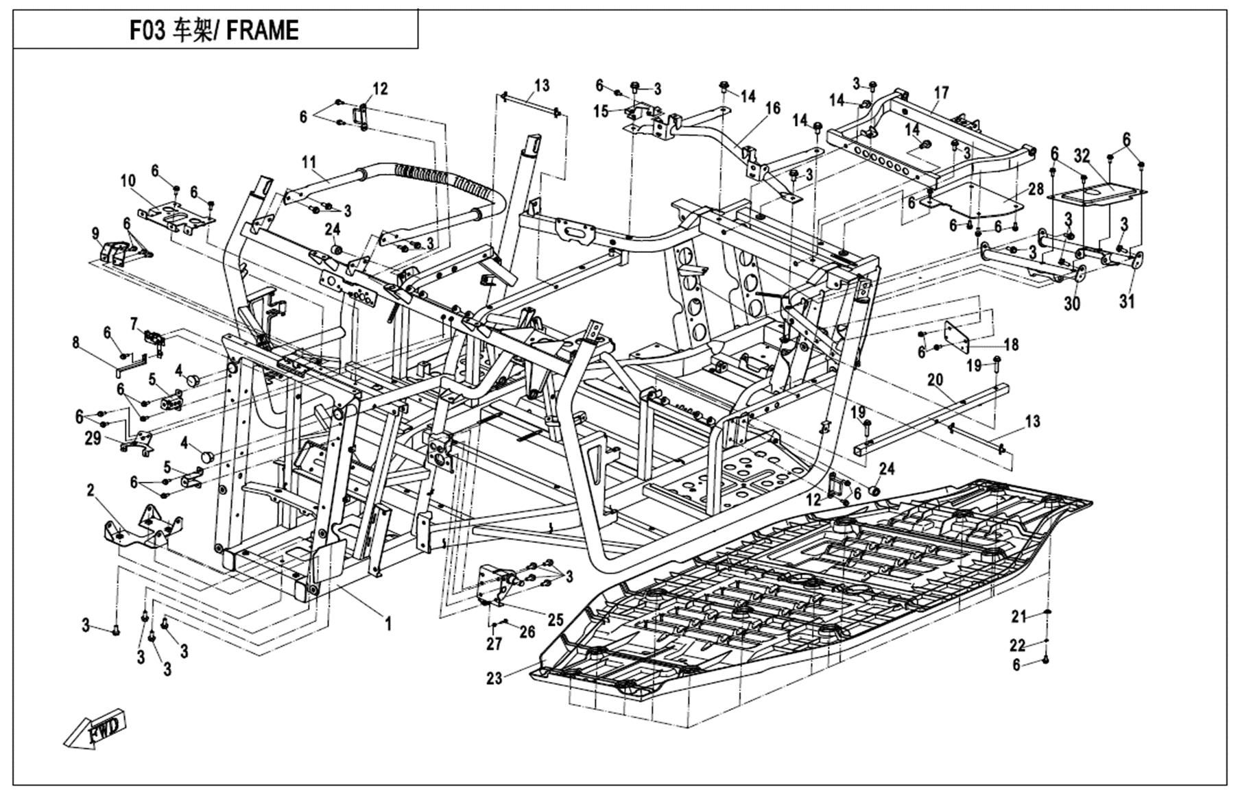 Picture of F03-V2 - FRAME