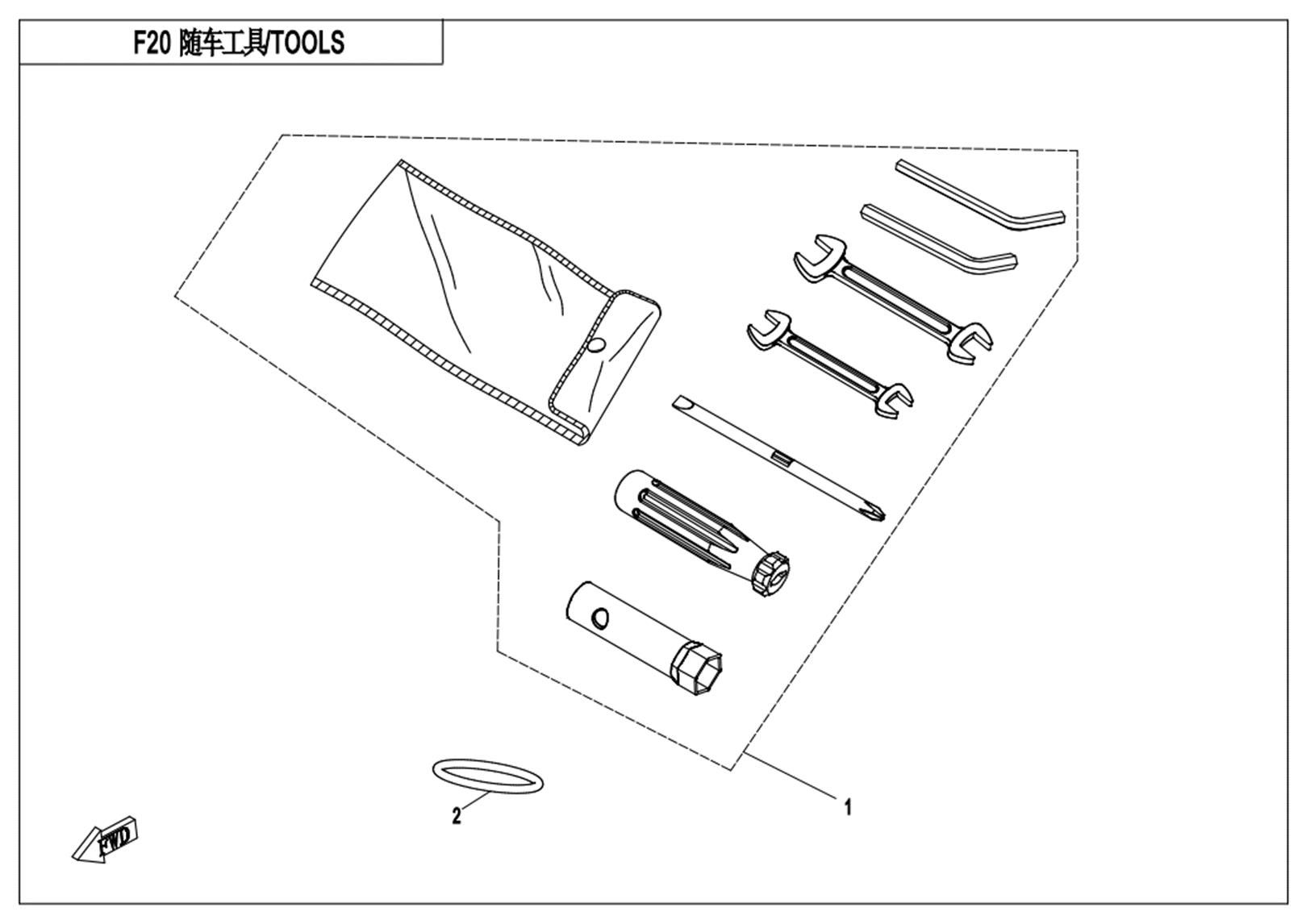 Picture of F20-V1 - TOOLS