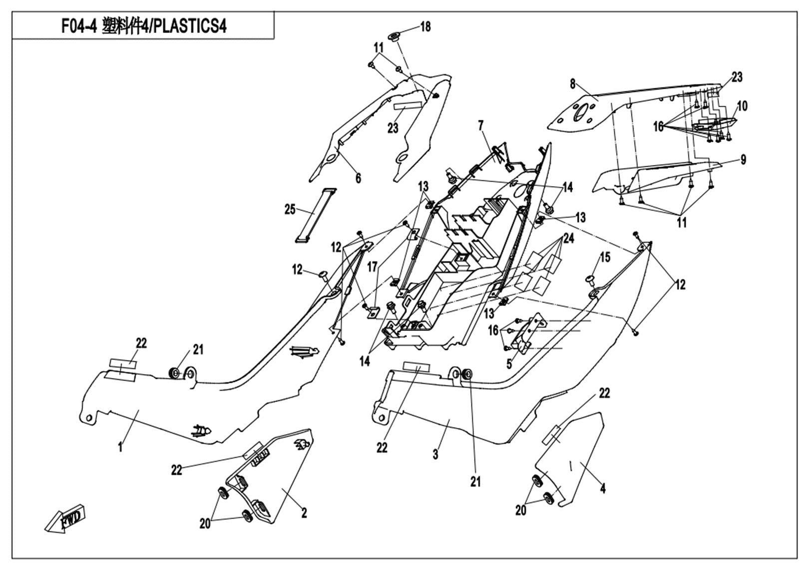 Picture of F04-4 - PLASTIC4