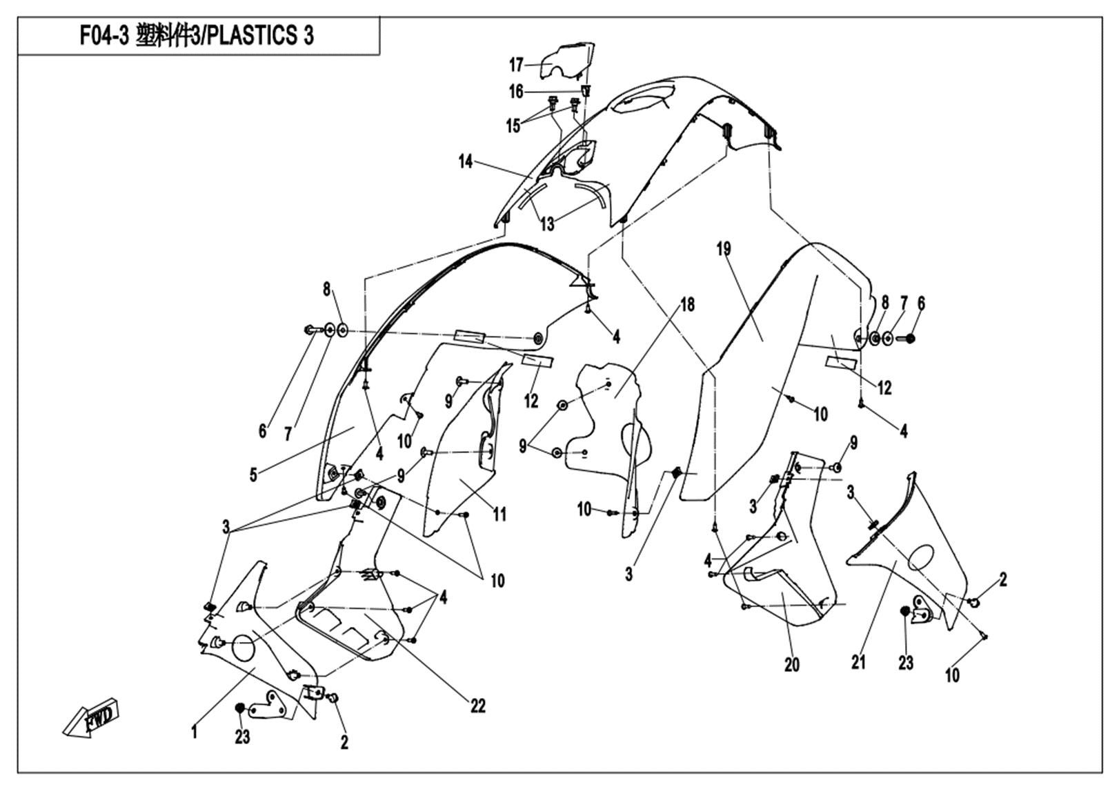 Picture of F04-3 - PLASTIC3