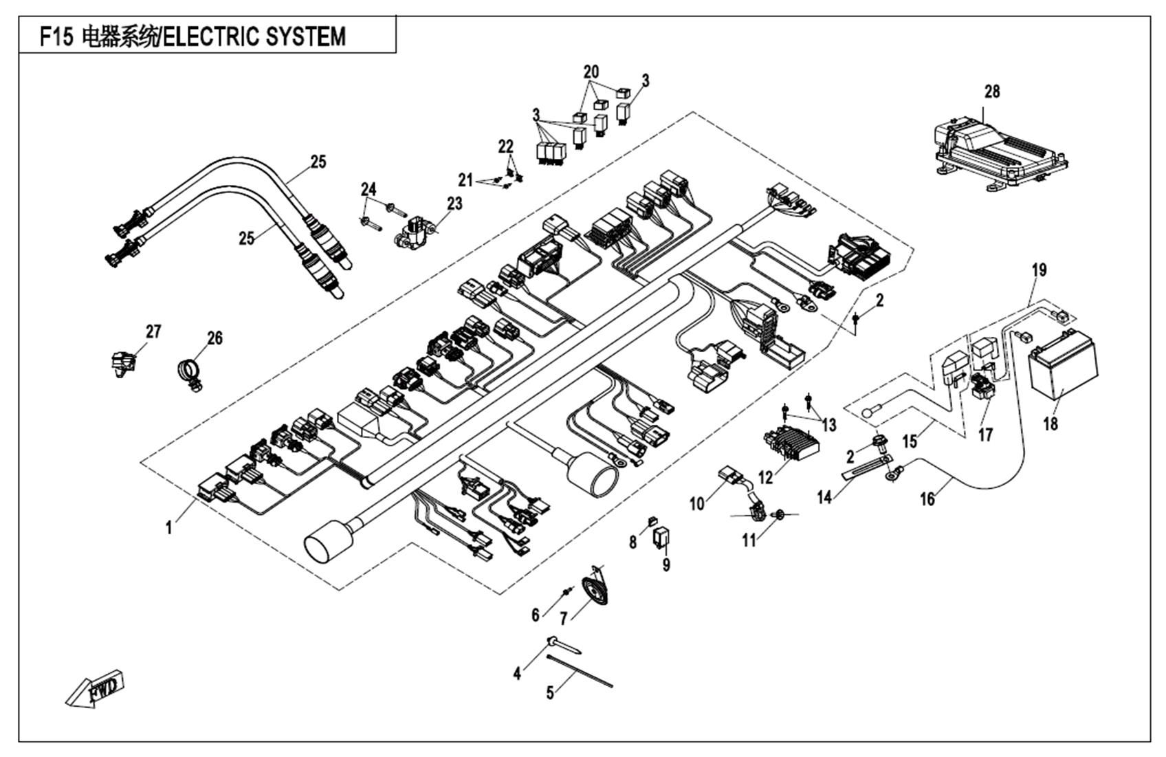 Picture of F15 - ELECTRIC SYSTEM