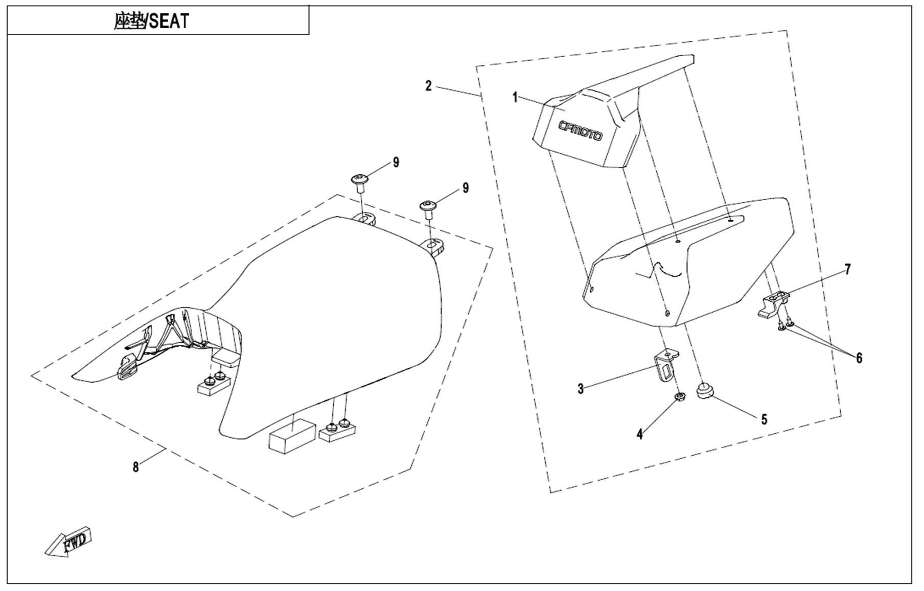 Picture of F13-B - SEAT(ISLE OF MAN TT)