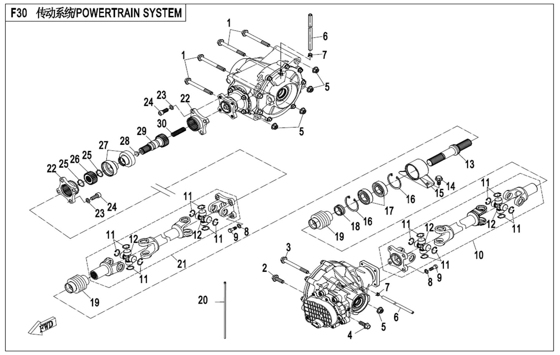 Picture of F30 - DRIVETRAIN SYSTEM