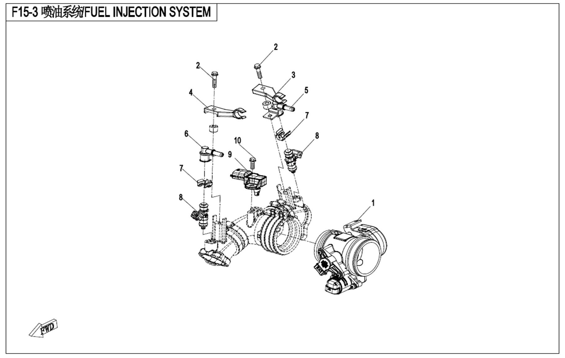 Picture of F15-3 - INJECTOR SYSTEM