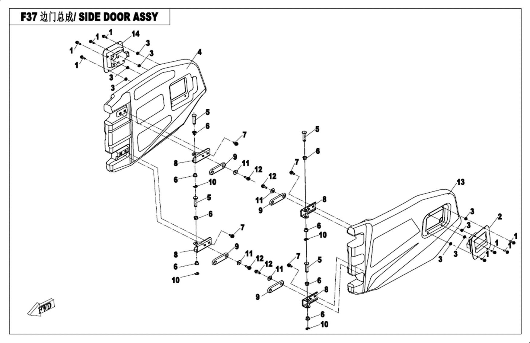 Picture of F37 - SIDE DOORS