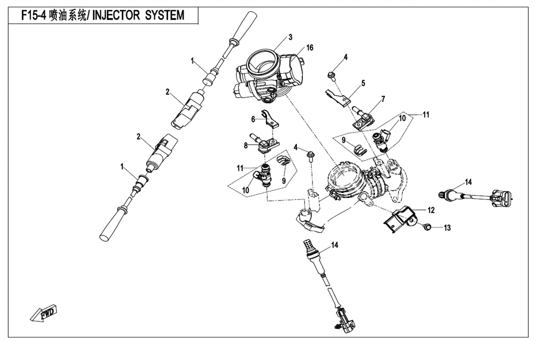 Picture of F15-4 - FUEL INJECTION SYSTEM