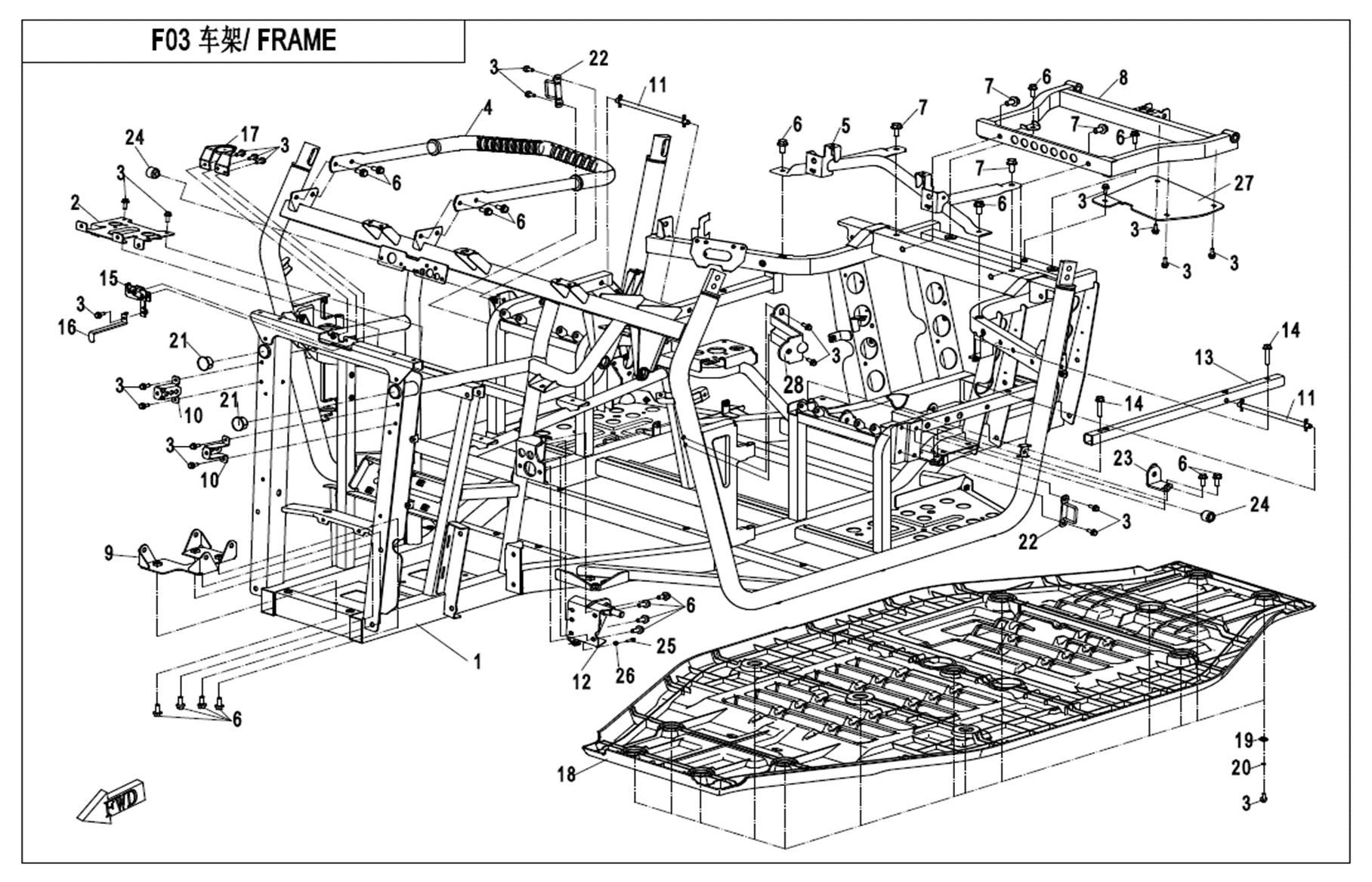 Picture of F03-V1 - FRAME