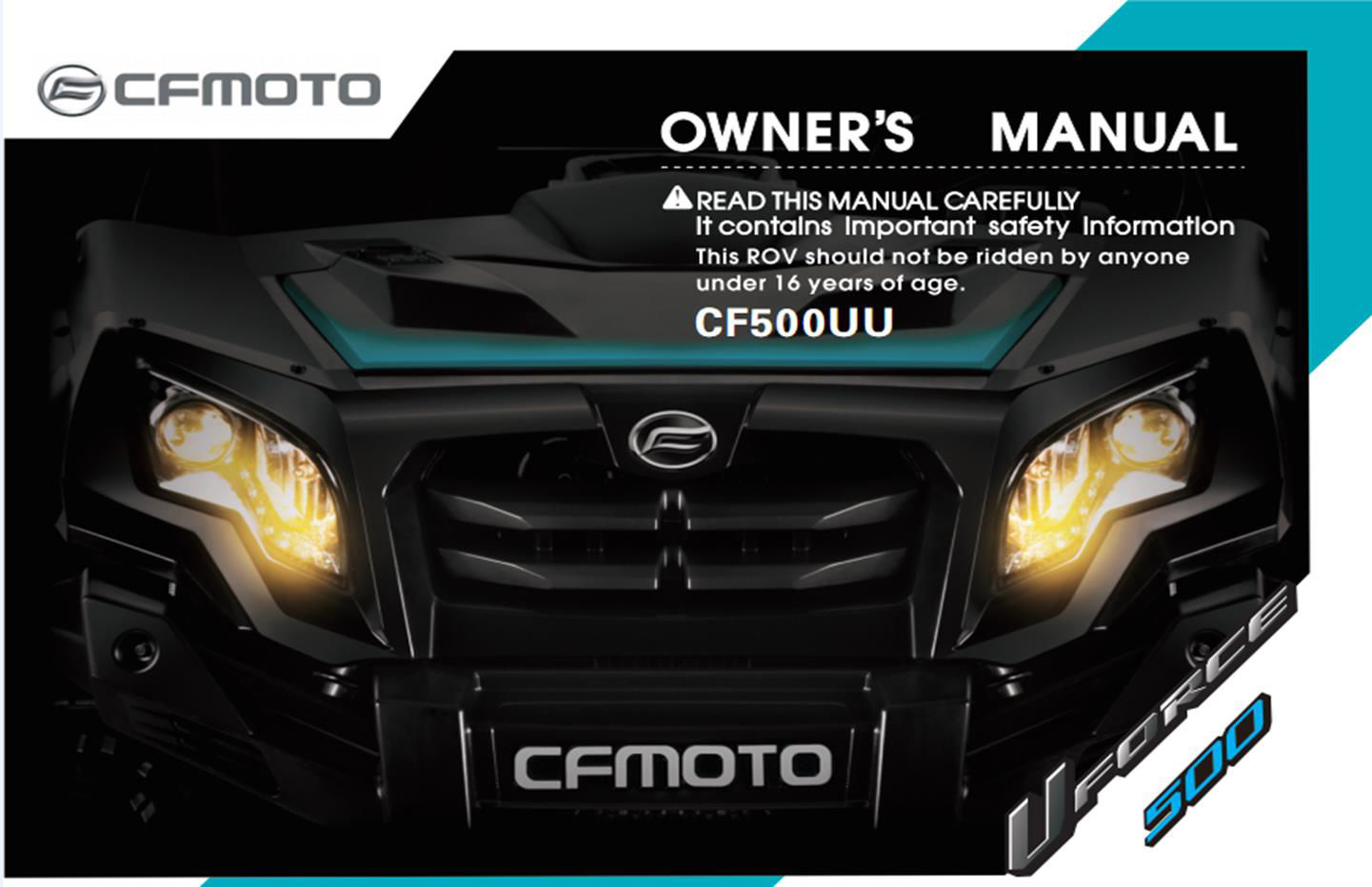 Picture of F38 - OWNER'S MANUAL