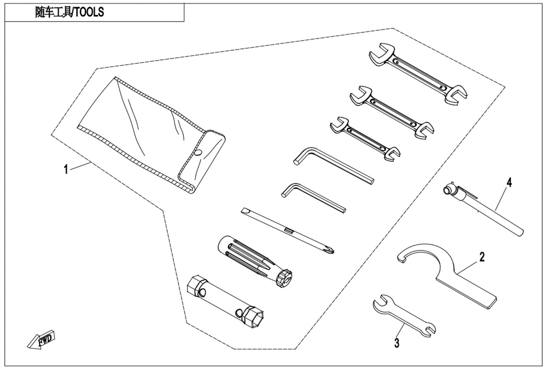 Picture of F20-A-V3 - TOOLS(168&LOF)