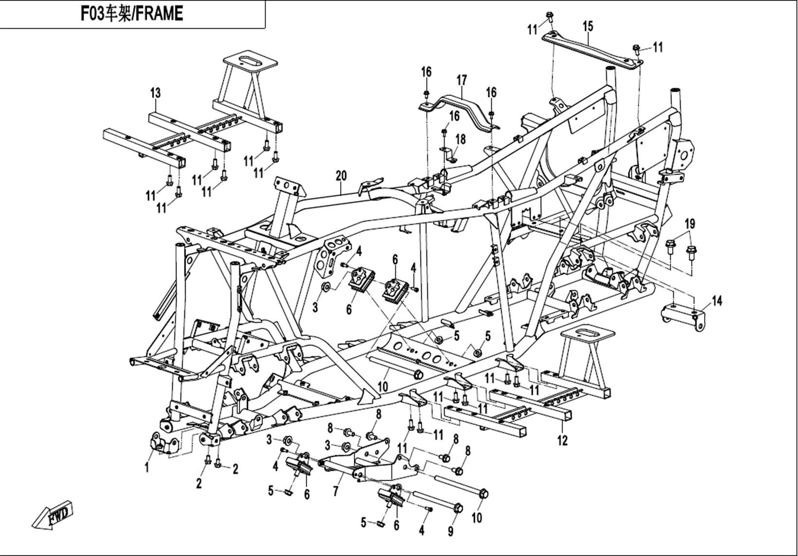Picture of F03-V1 - FRAME