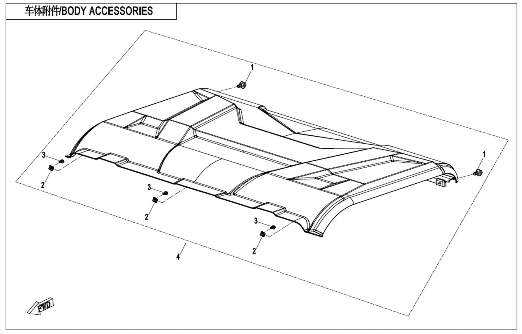 Picture of F26-3 - BODY ACCESSORIES